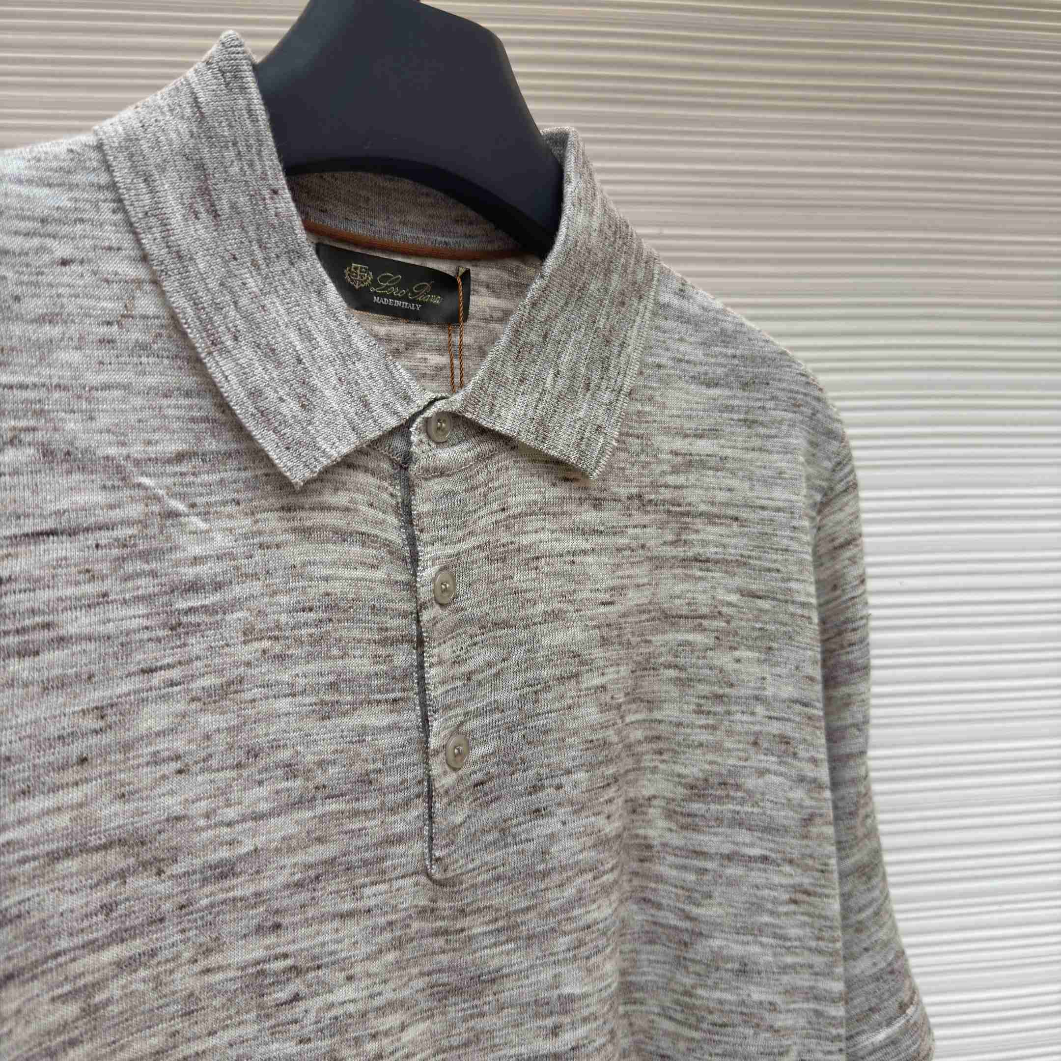 Loro Piana Linen Polo Shirt - DesignerGu