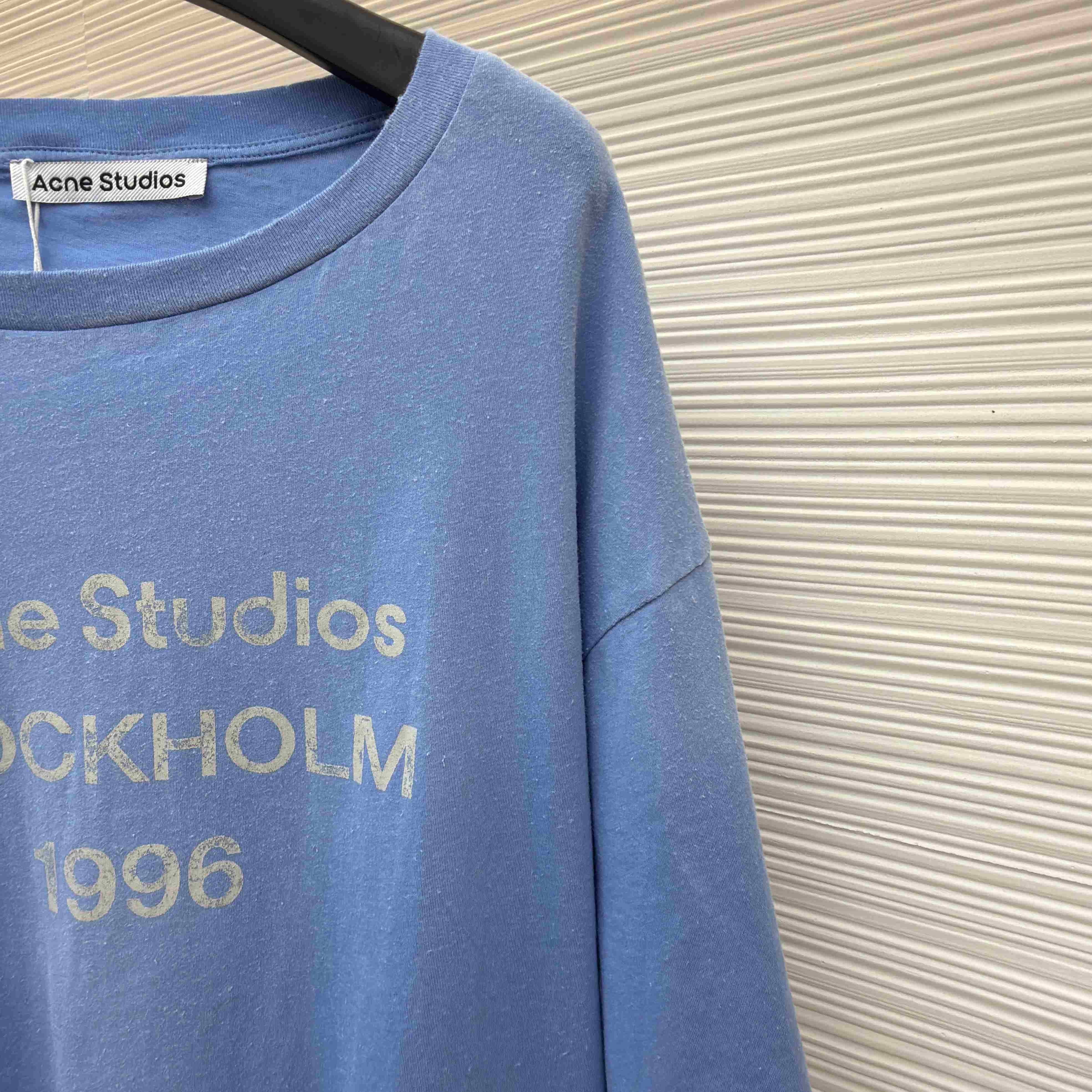 Acne Studios  Sprayed Logo T-shirt - DesignerGu
