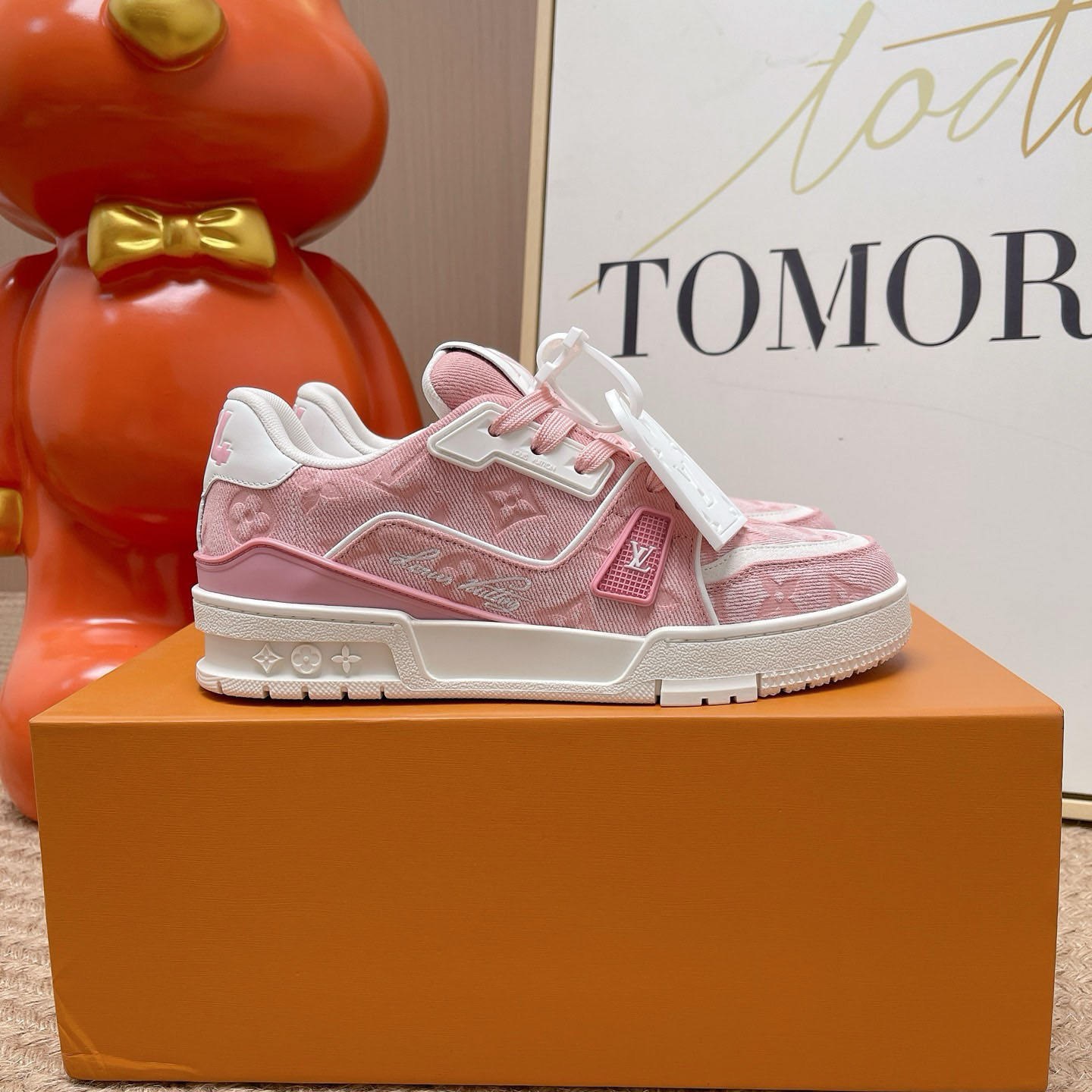 Louis Vuitton LV Trainer Sneaker 1AKBBA（upon uk size） - DesignerGu