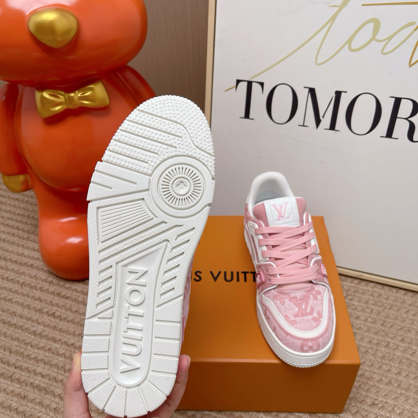 Louis Vuitton LV Trainer Sneaker 1AKBBA（upon uk size） - DesignerGu