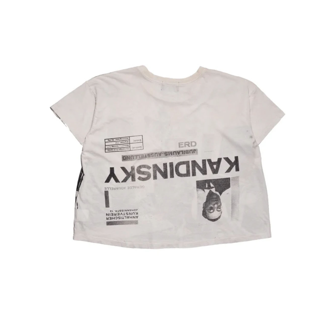 Enfants Riches Déprimés Destroyed Apartment T-Shirt 'Dirty White' - DesignerGu