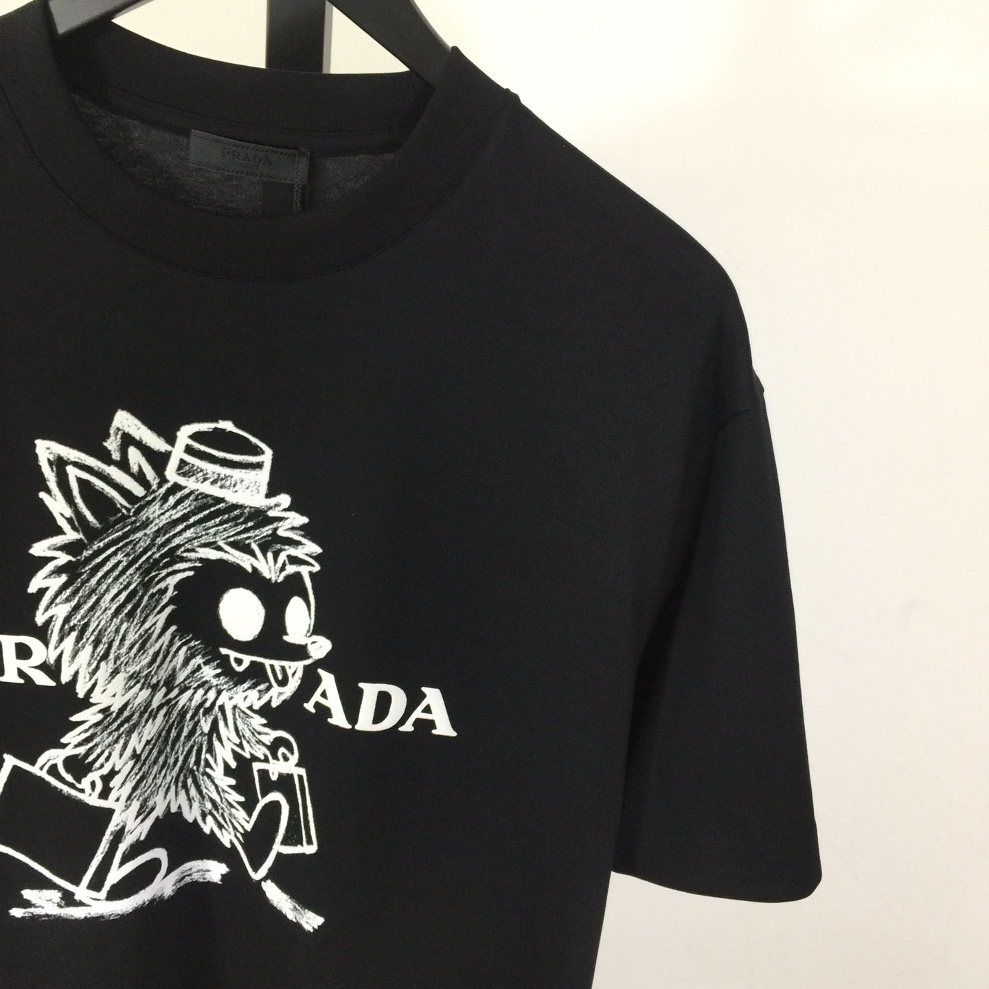 Prada Logo Cotton Tee - DesignerGu
