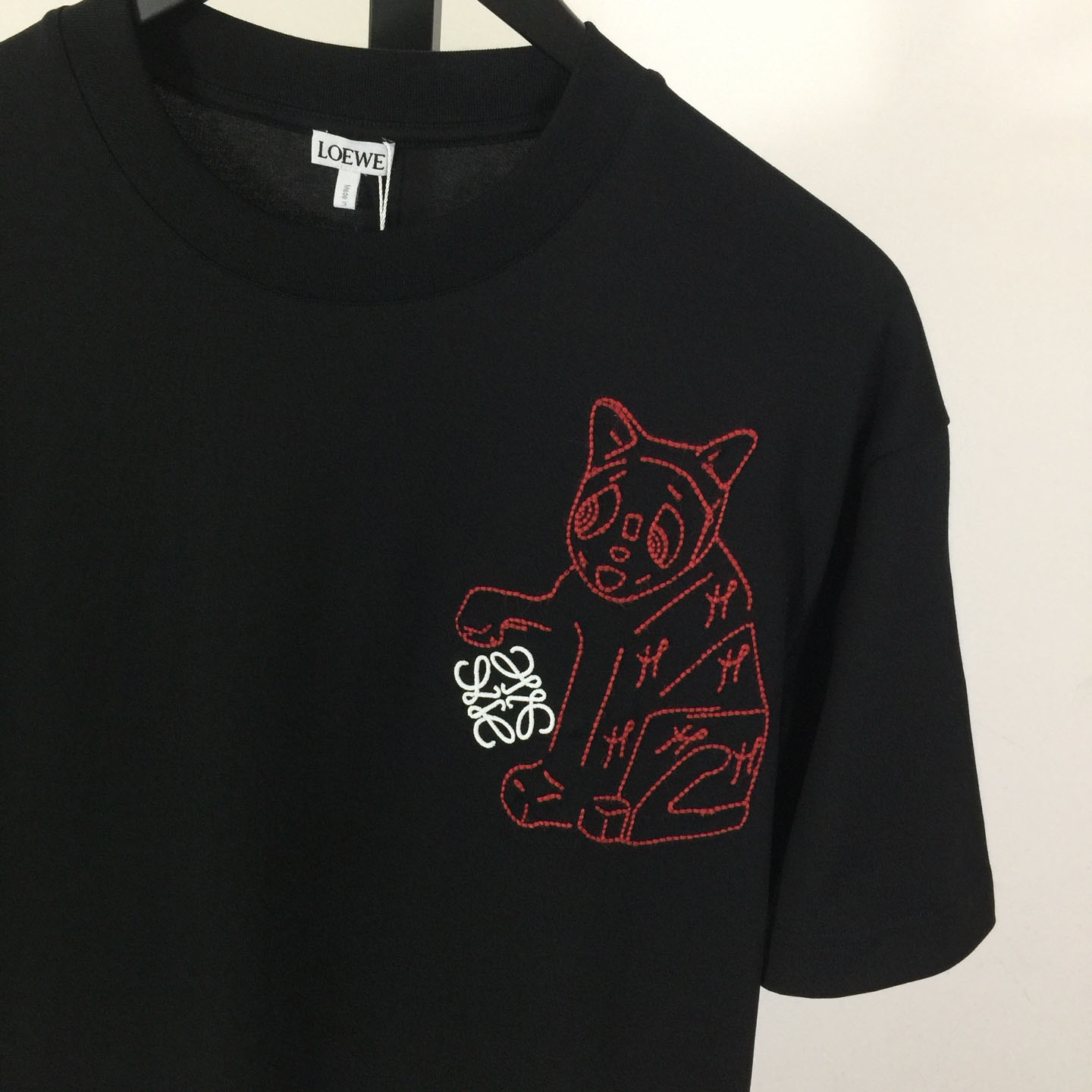 Loewe Loose Fit T-shirt In Cotton - DesignerGu