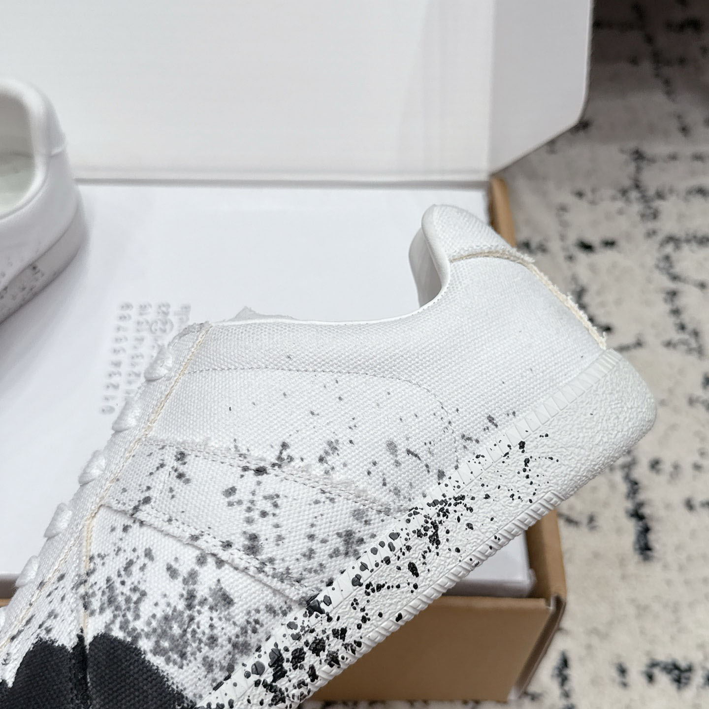 Maison Margiela Replica 'Paint Splatter - White Black' - DesignerGu