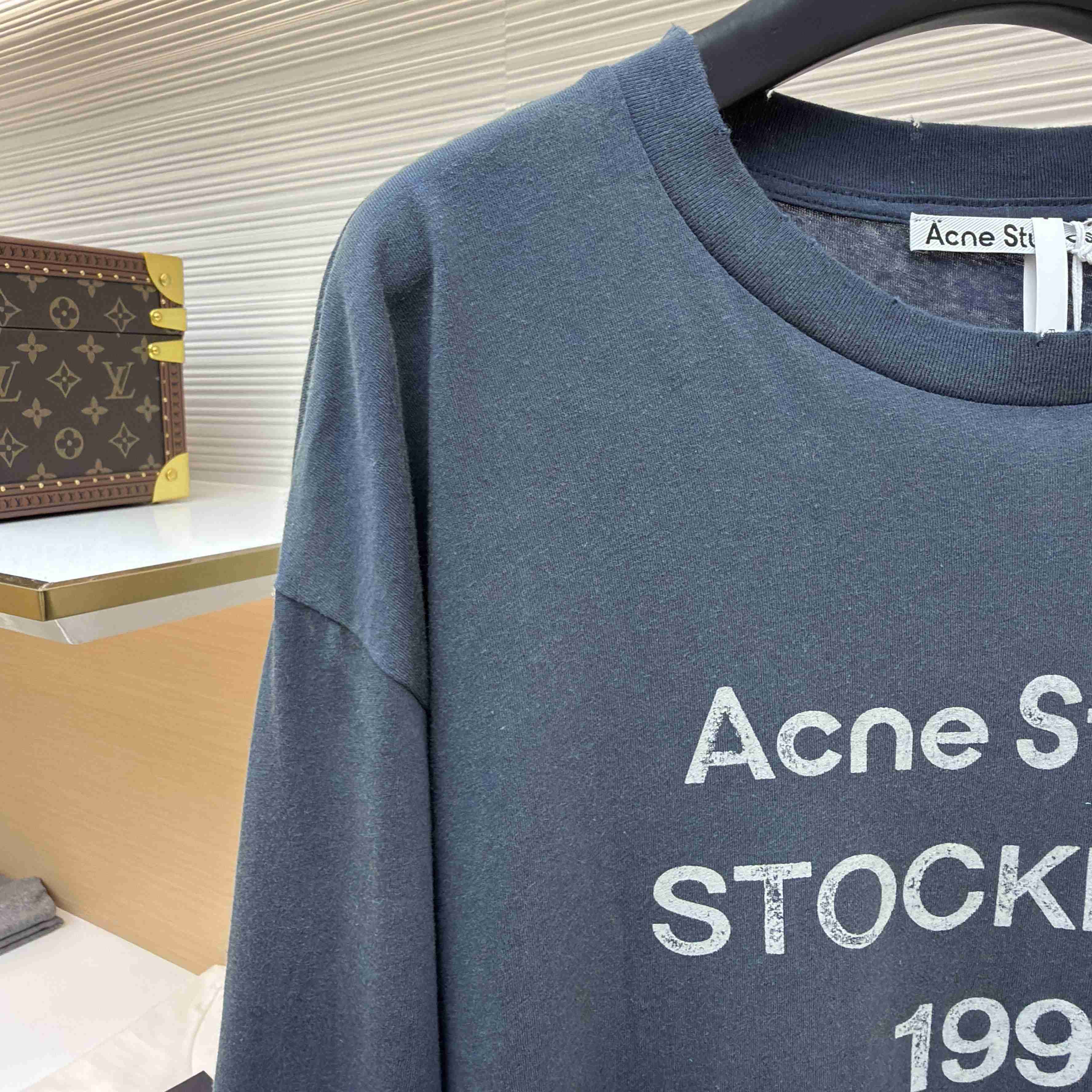 Acne Studios Sprayed 1996 Logo T-shirt - DesignerGu