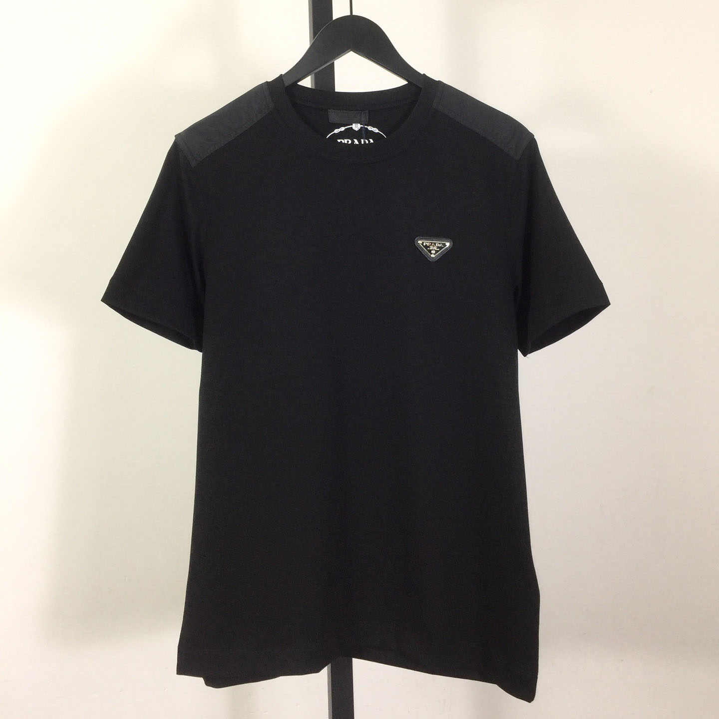 Prada Logo Cotton Tee - DesignerGu