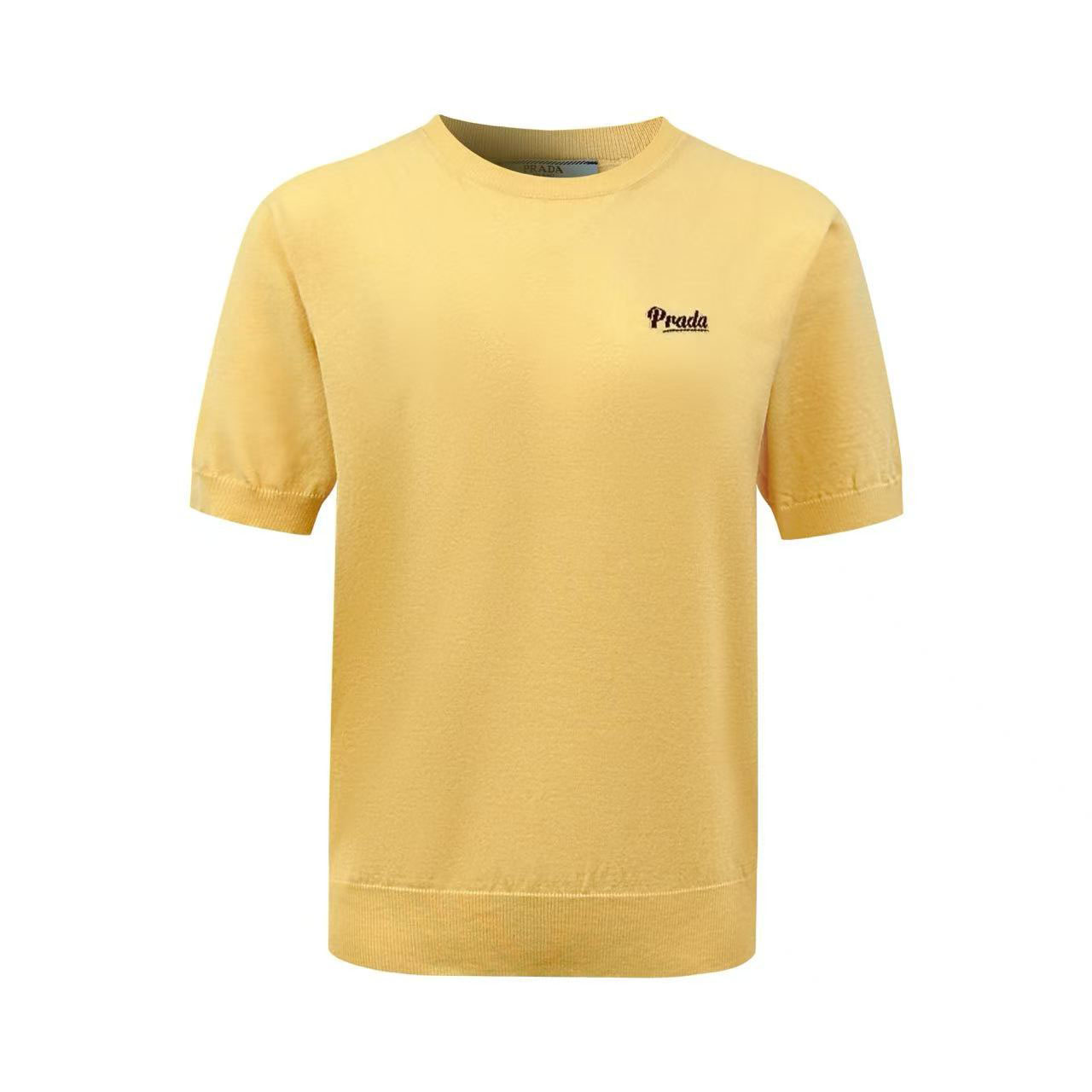 Prada Silk Crew-Neck Sweater - DesignerGu