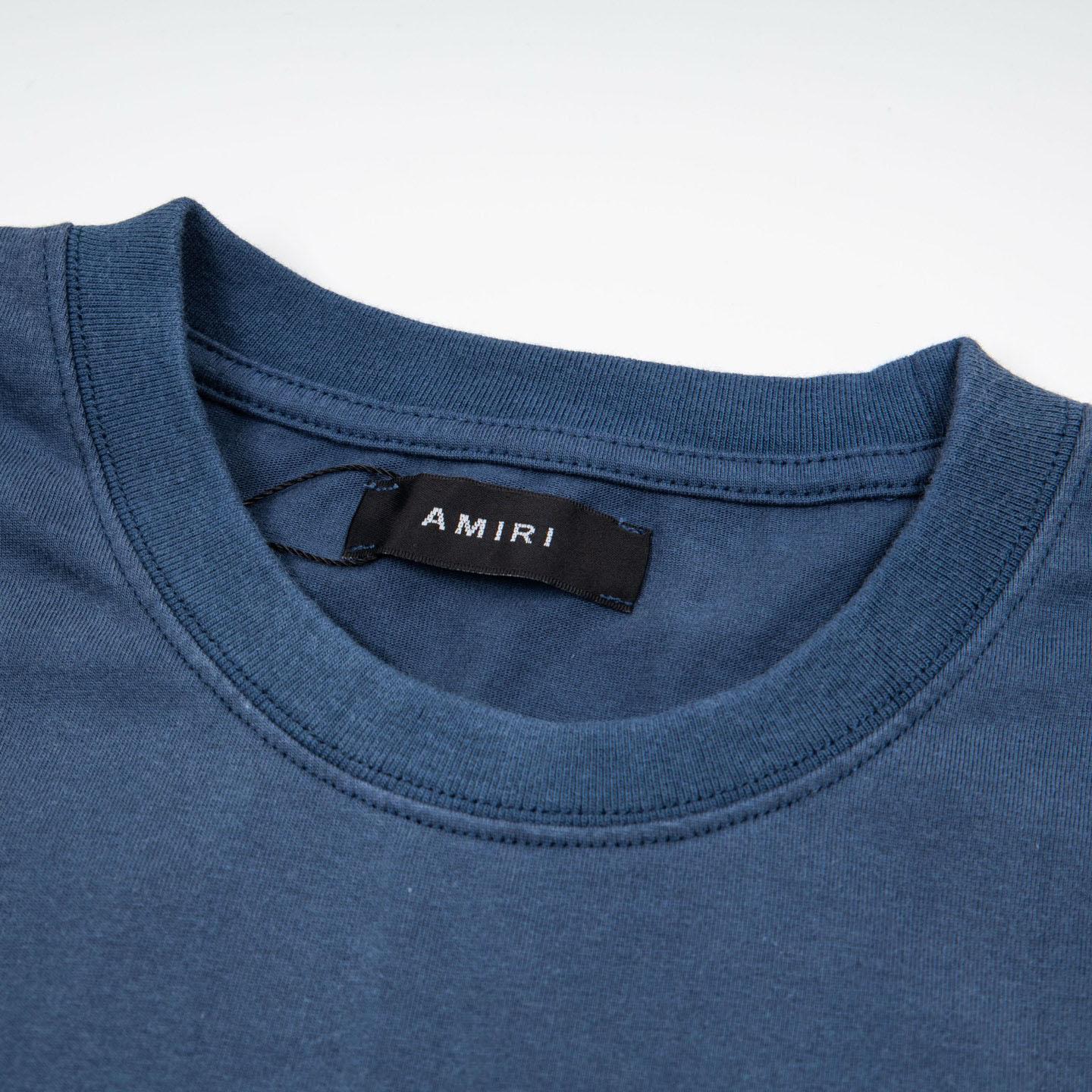 Amiri  Ma Quad Logo T-Shirt - DesignerGu