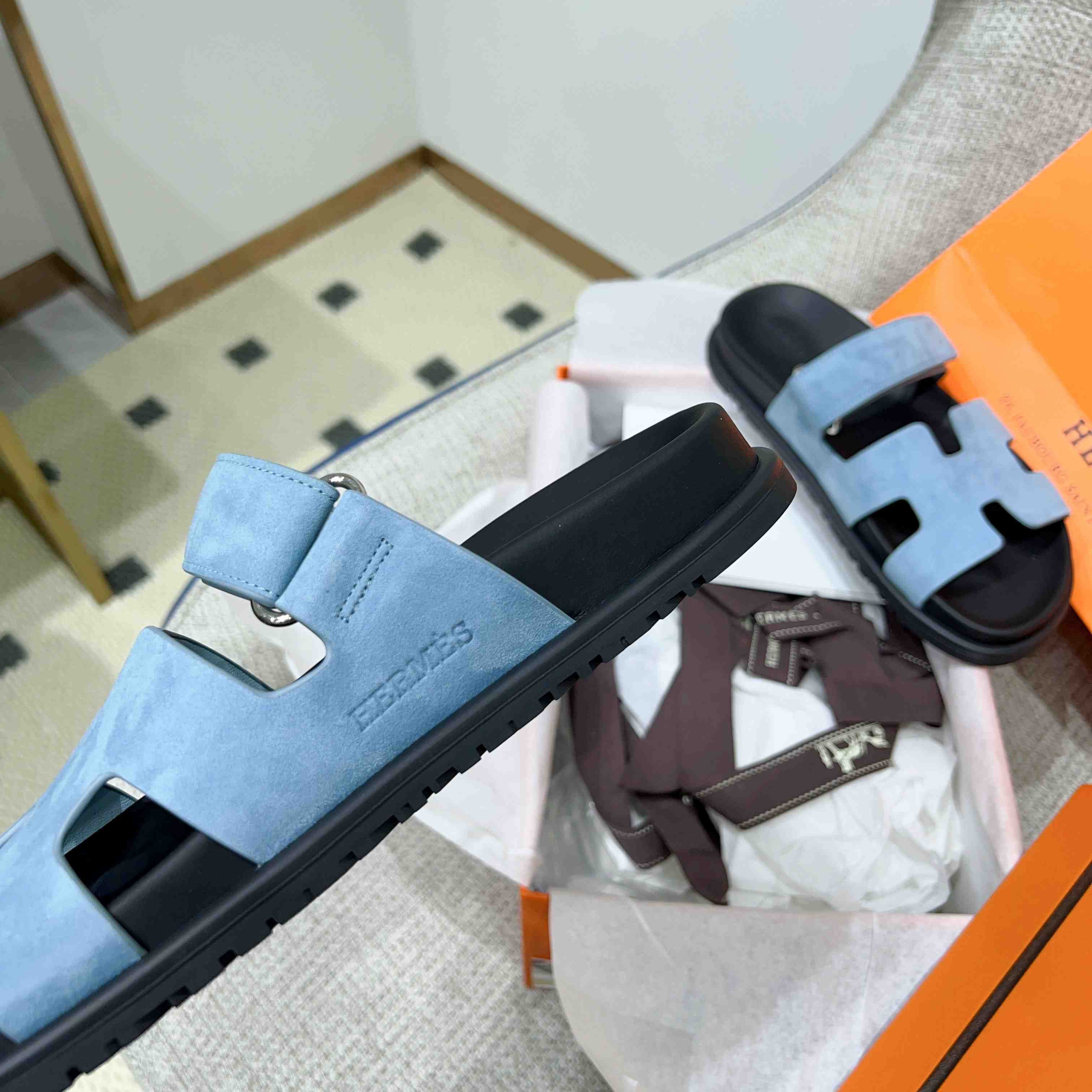 Hermes Chypre Sandal - DesignerGu