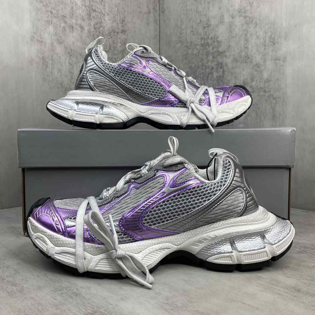  Balenciaga 3XL Sneaker 'Worn-Out - Grey Purple' - DesignerGu