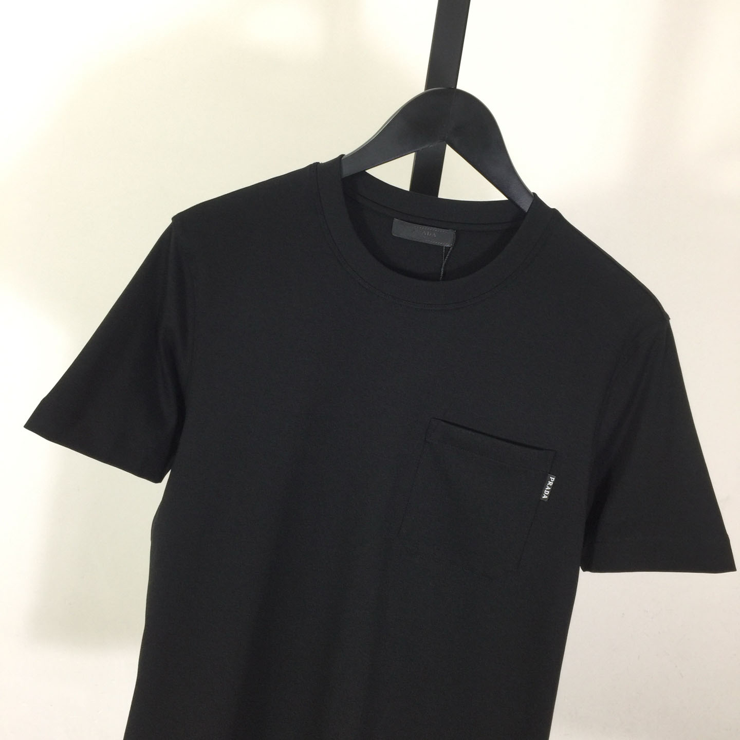 Prada Cotton  Logo Pocket T-shirt - DesignerGu