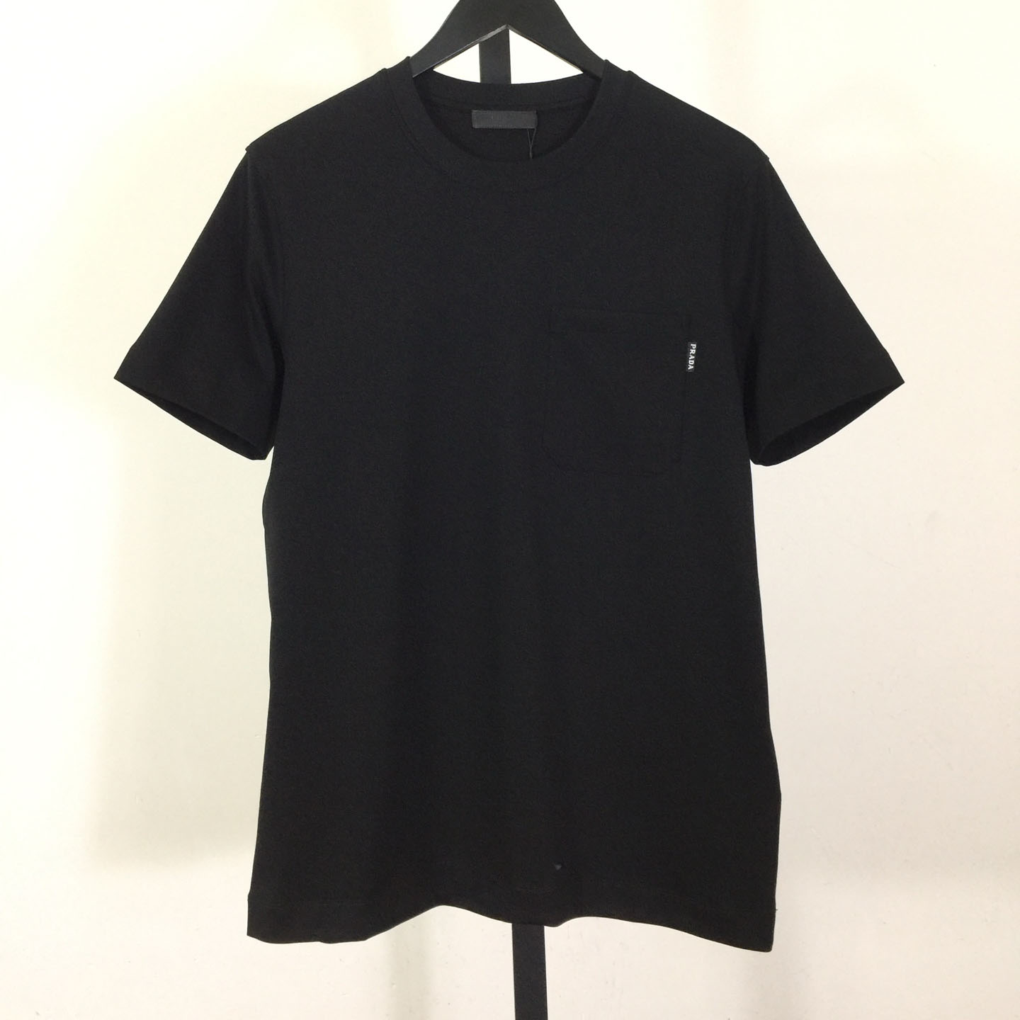 Prada Cotton  Logo Pocket T-shirt - DesignerGu