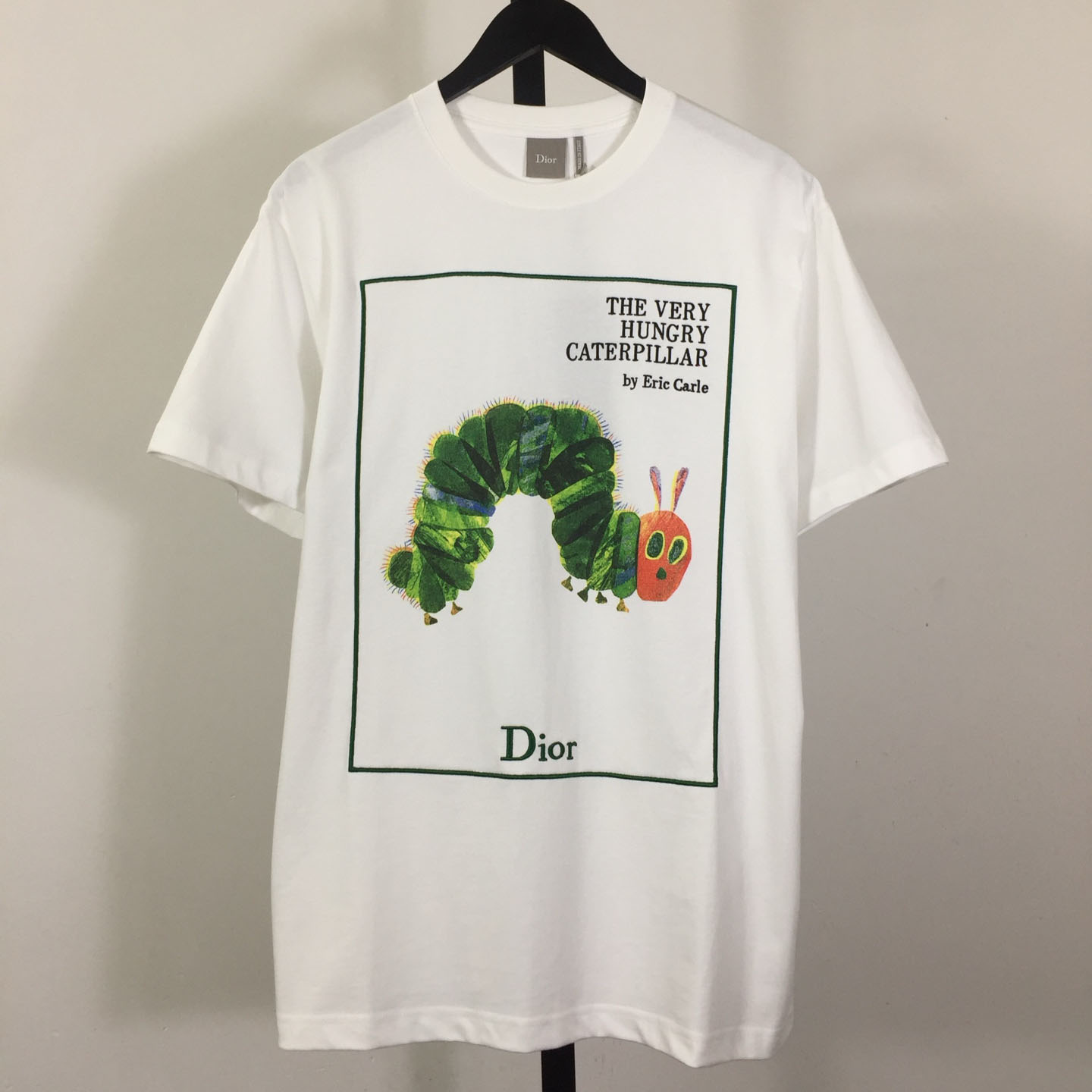 Dior T-Shirt With Book Cover Embroidery, Relaxed Fit - DesignerGu