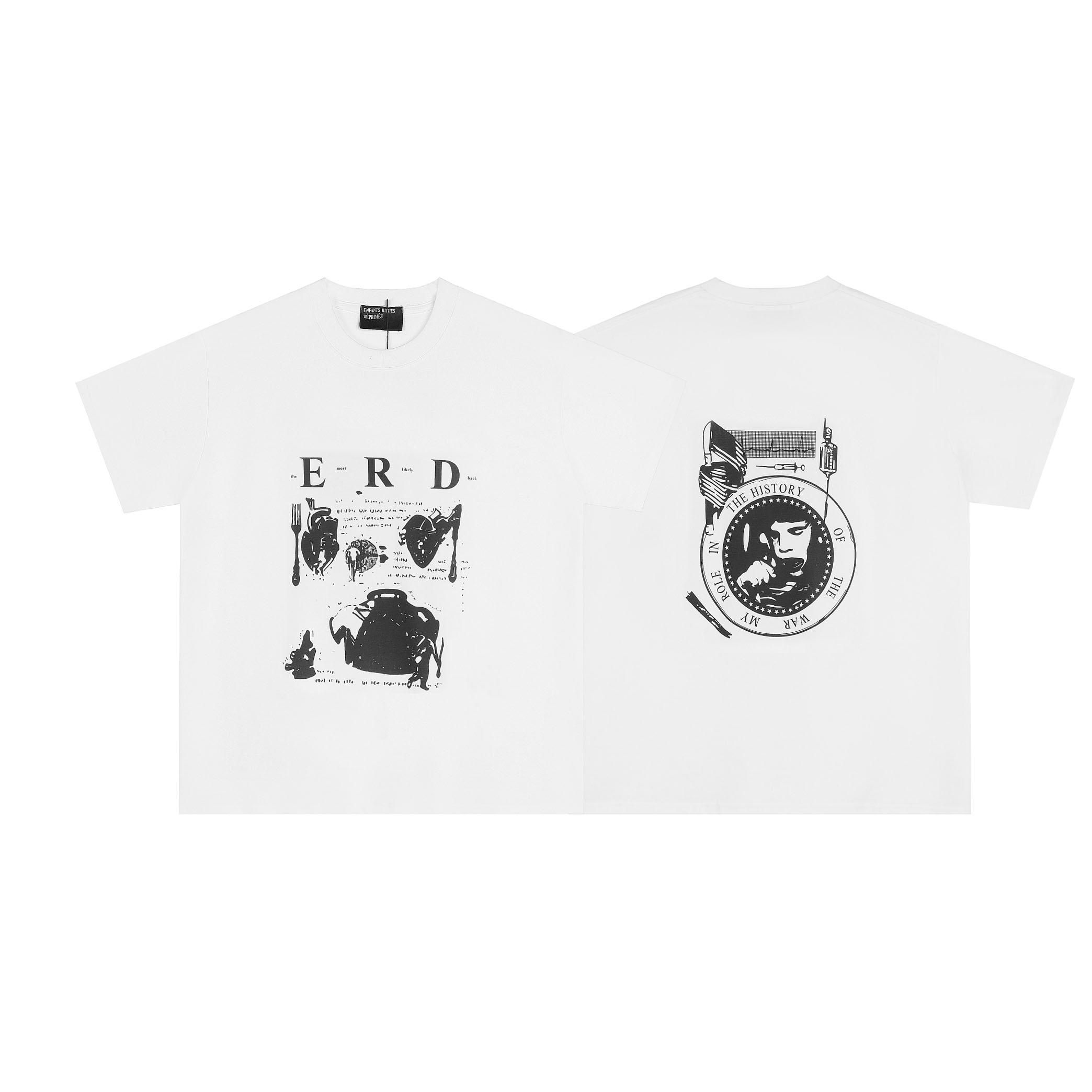 Enfants Riches Déprimés  My Role In The War T-Shirt - DesignerGu