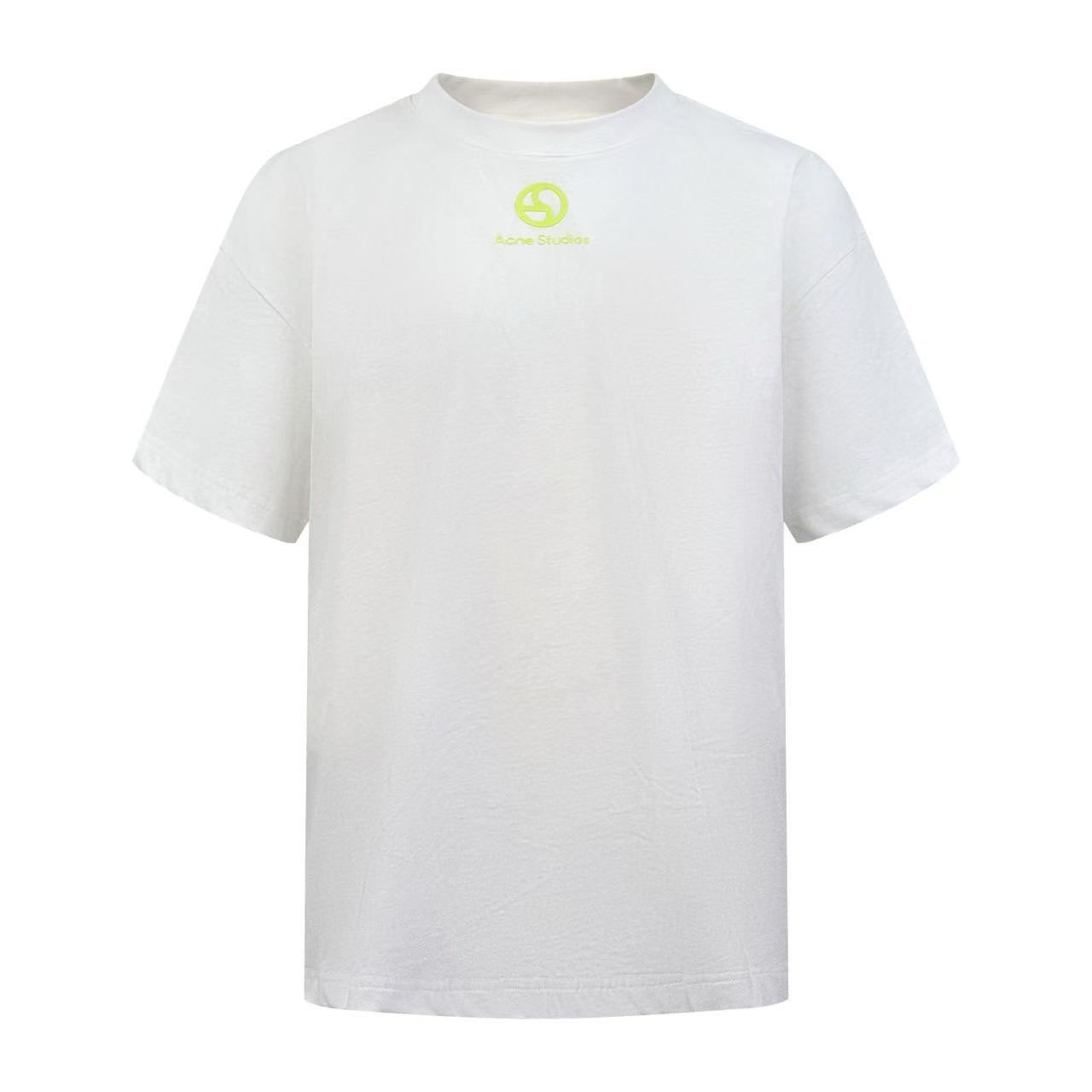 Acne Studios Logo-Embellished Organic-Cotton T-shirt - DesignerGu