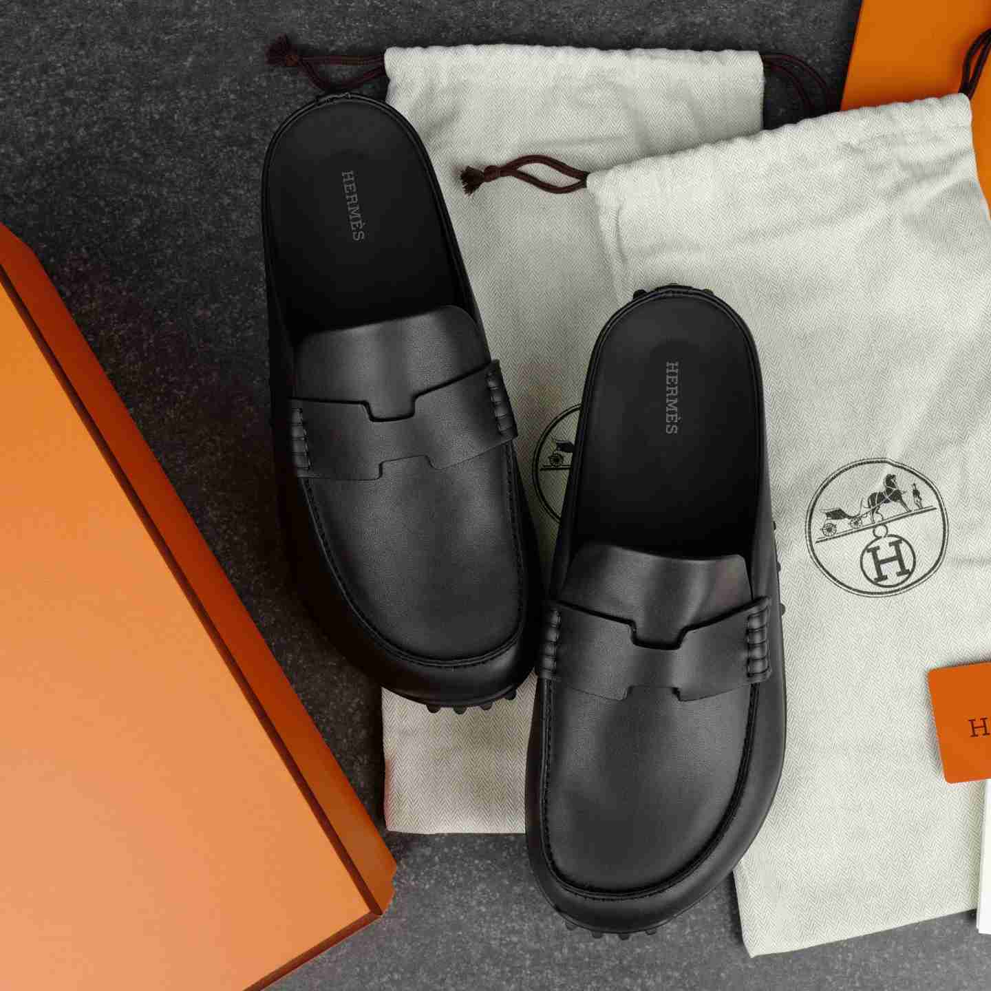 Hermes Mix Mule - DesignerGu