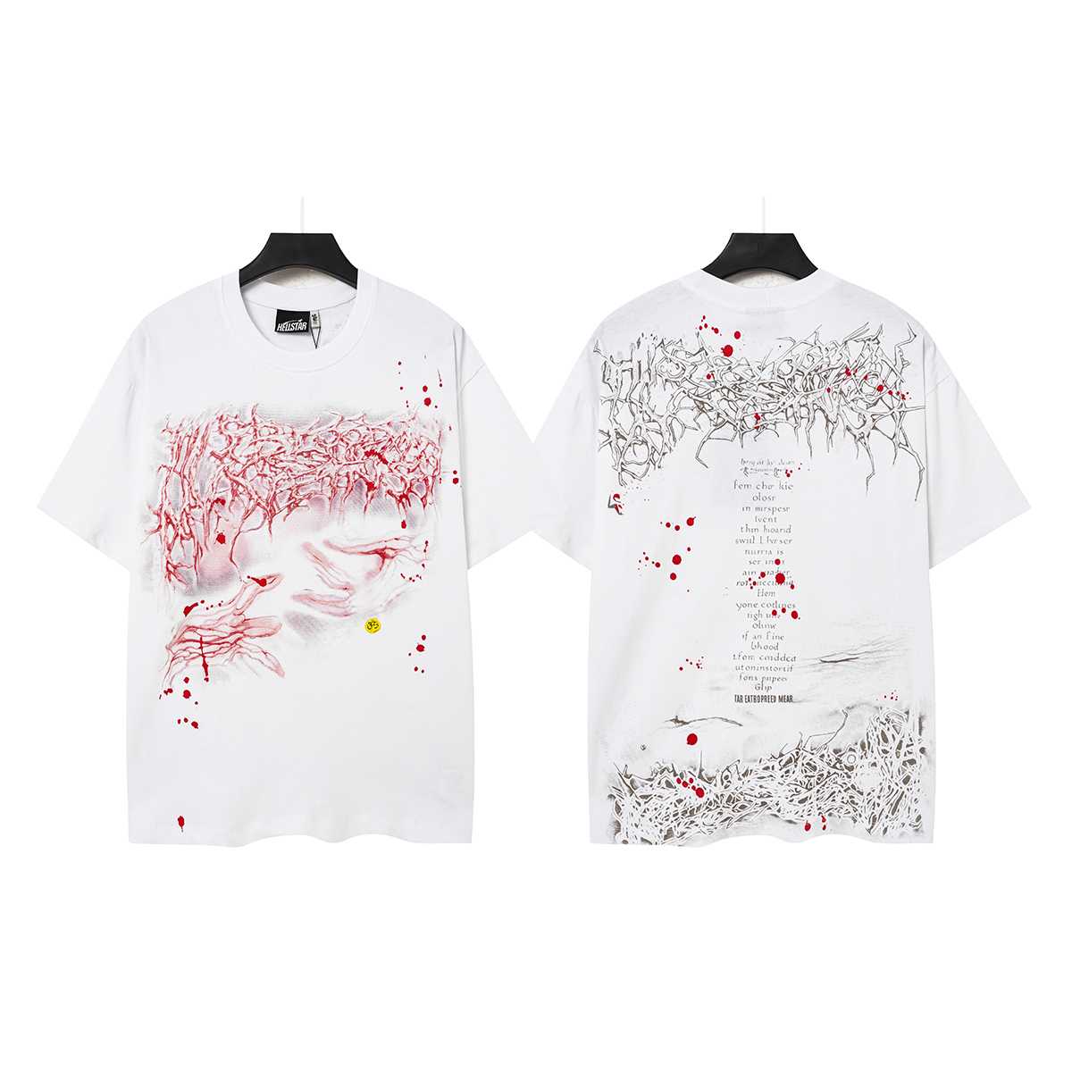 Hellstar Blood In My Veins T-Shirt - DesignerGu