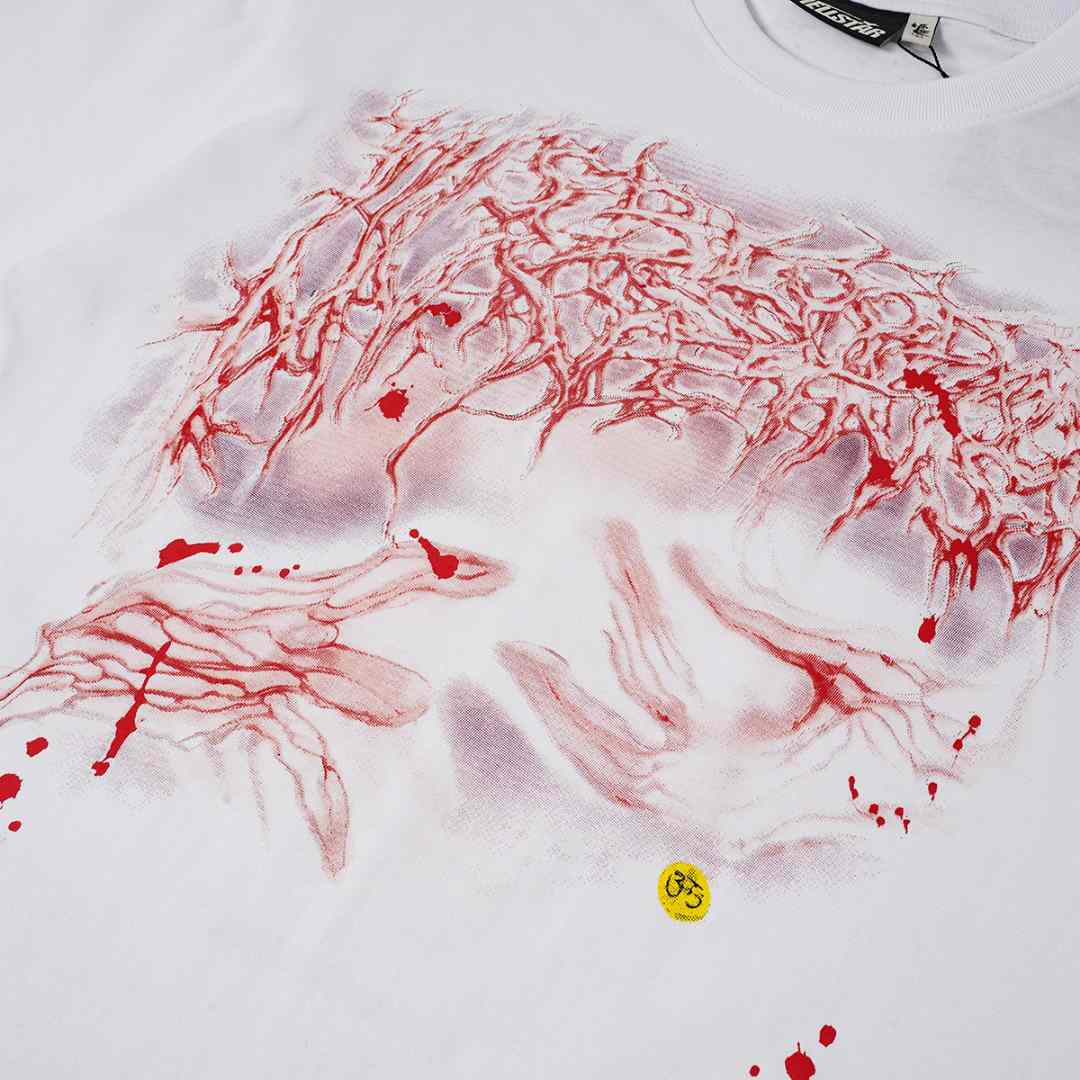 Hellstar Blood In My Veins T-Shirt - DesignerGu