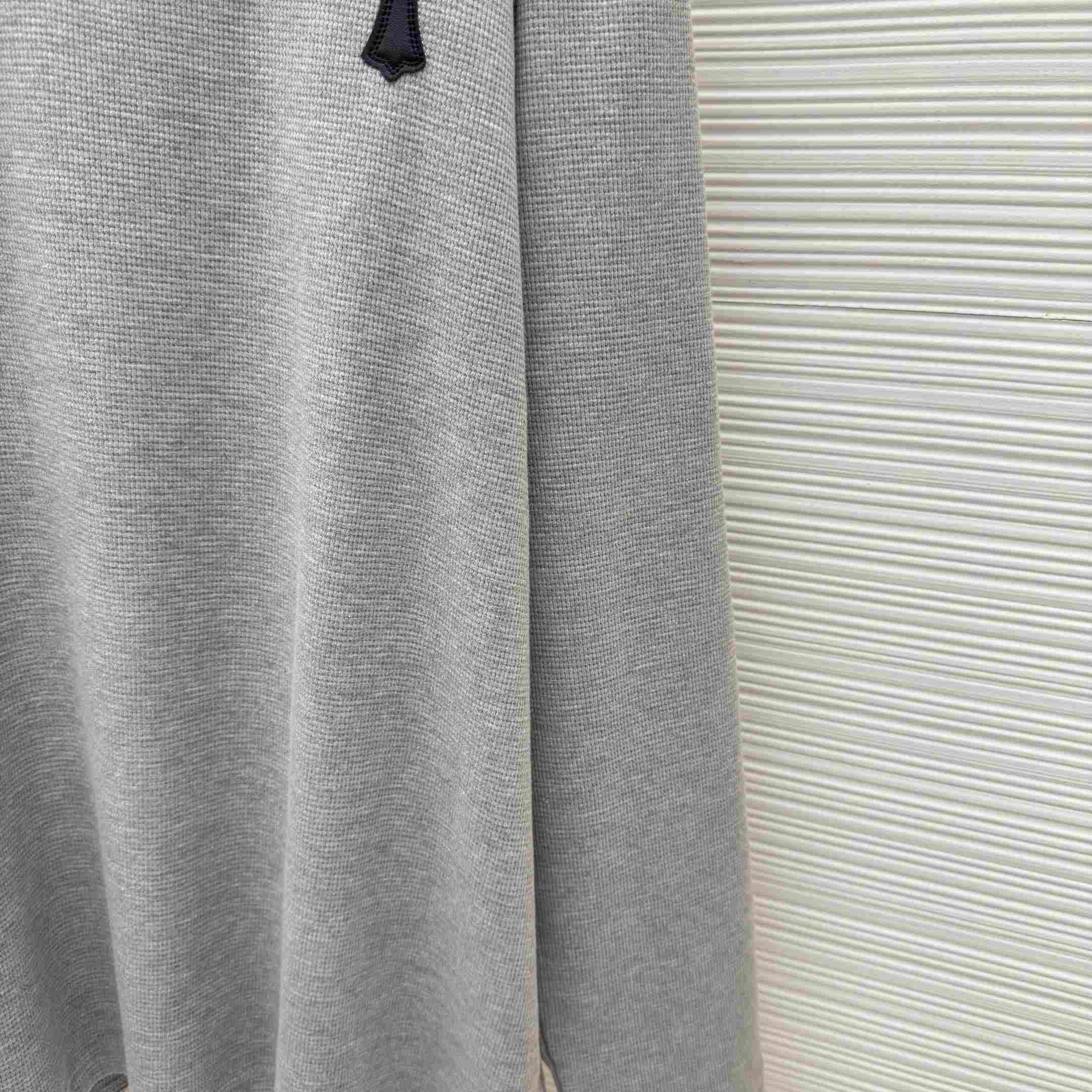 Chrome Hearts Waffle Henley Collar Long Sleeves - DesignerGu