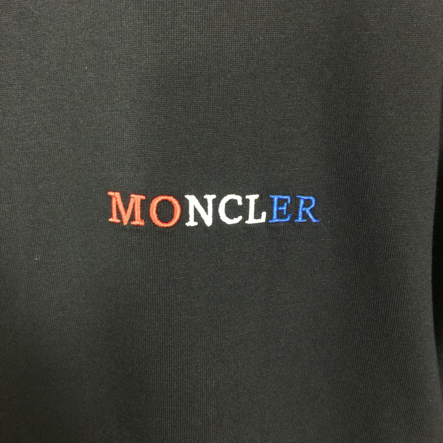 Moncler Logo-Print Cotton-Jersey T-Shirt - DesignerGu
