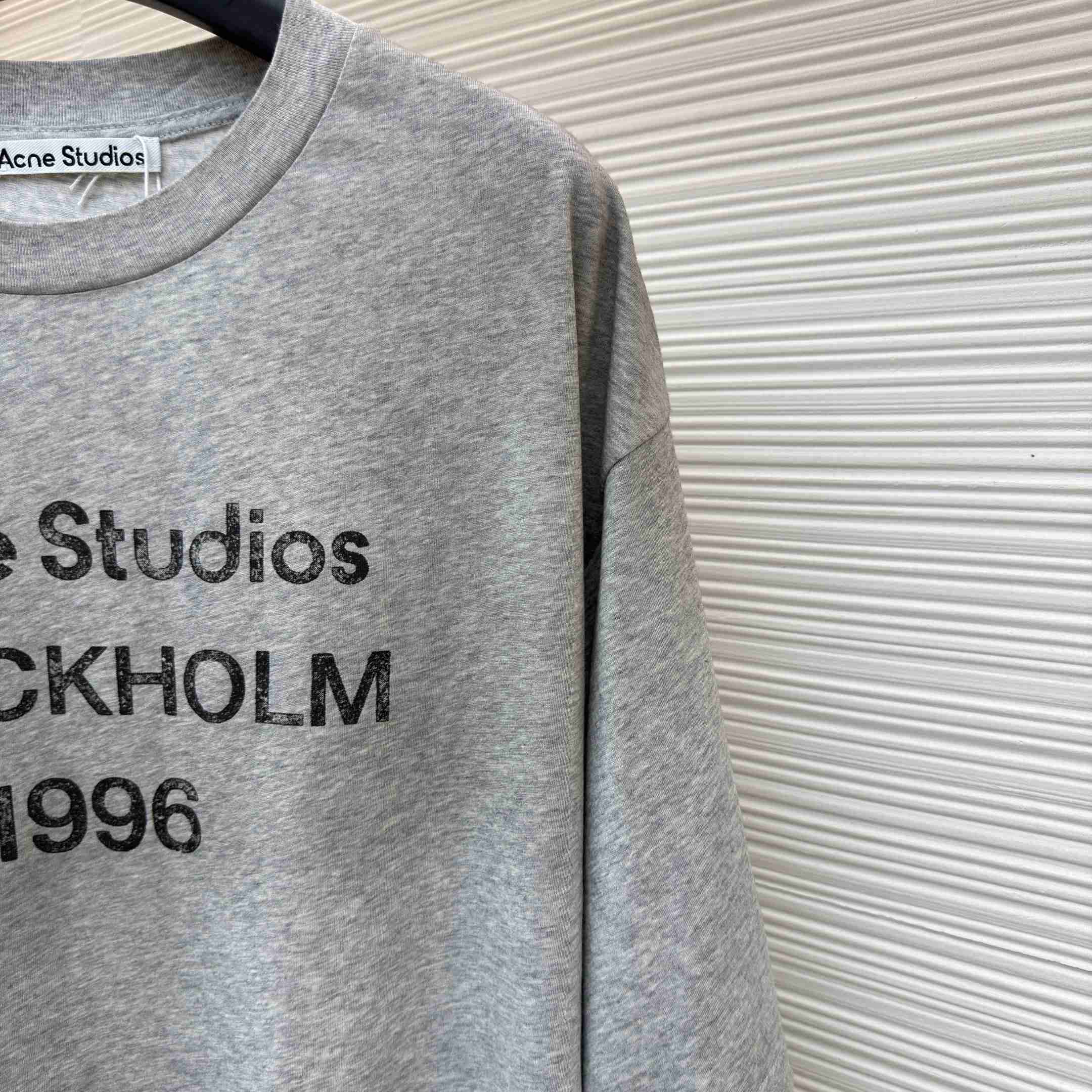 Acne Studios  Sprayed Logo T-shirt - DesignerGu