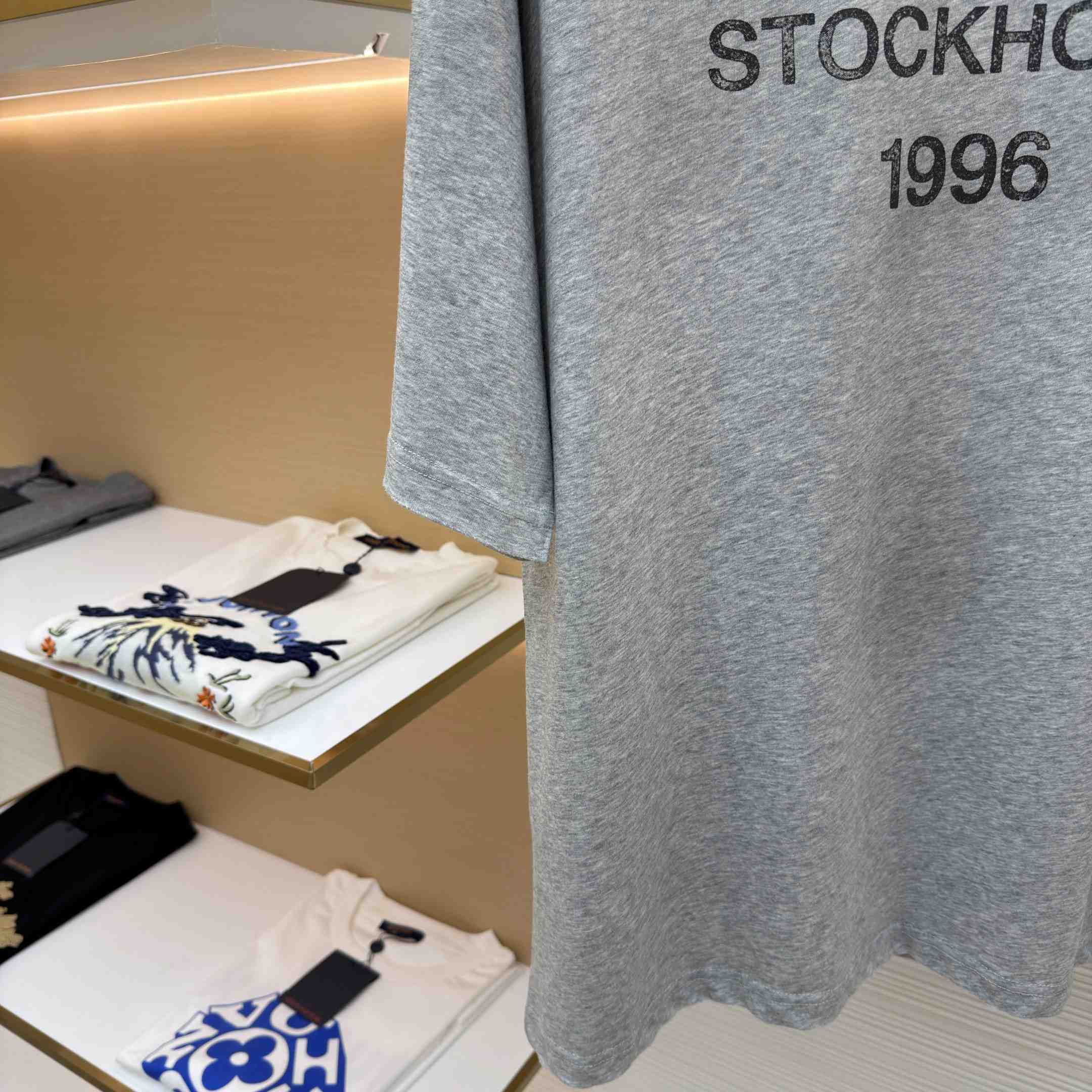 Acne Studios  Sprayed Logo T-shirt - DesignerGu