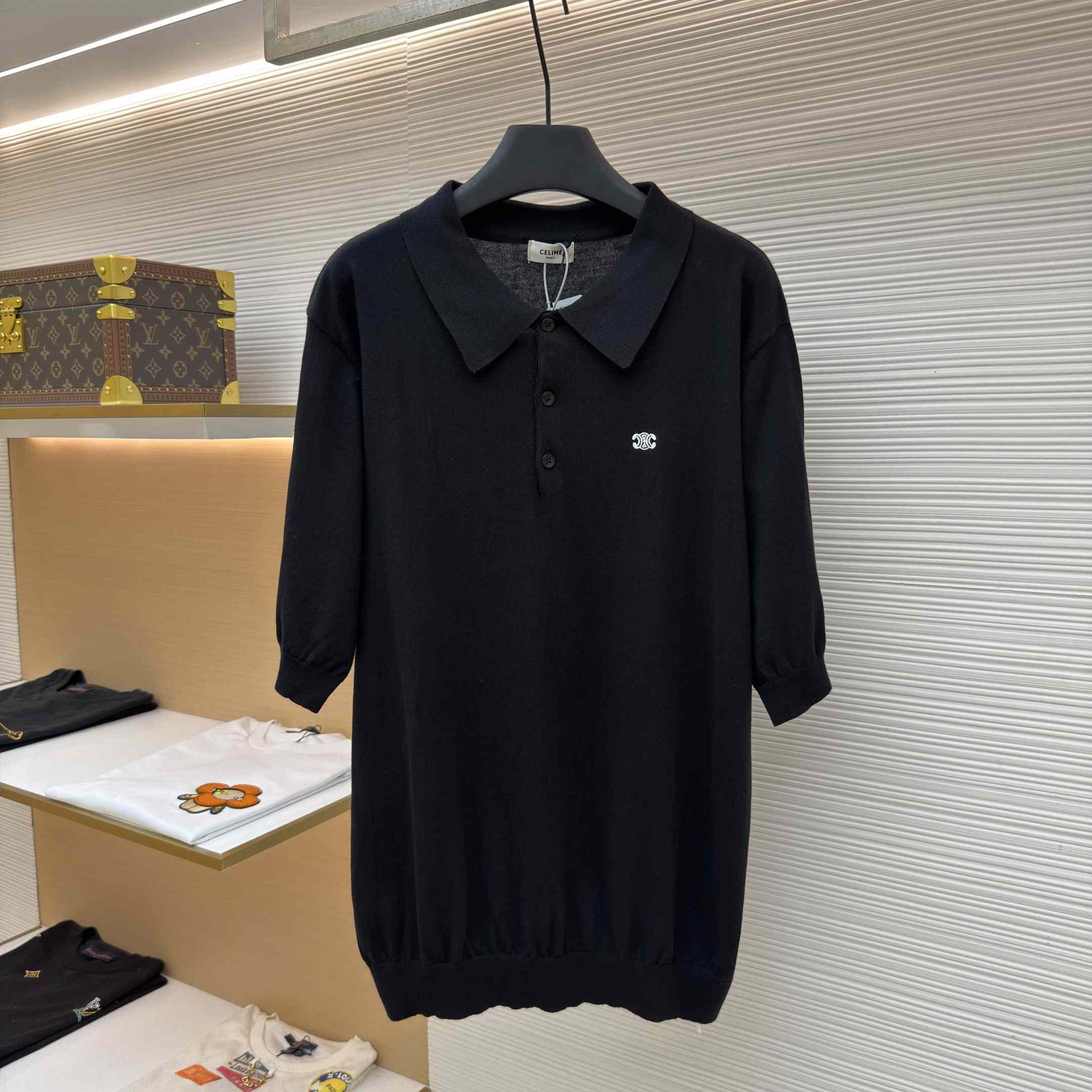 Celine   Triomphe Polo - DesignerGu
