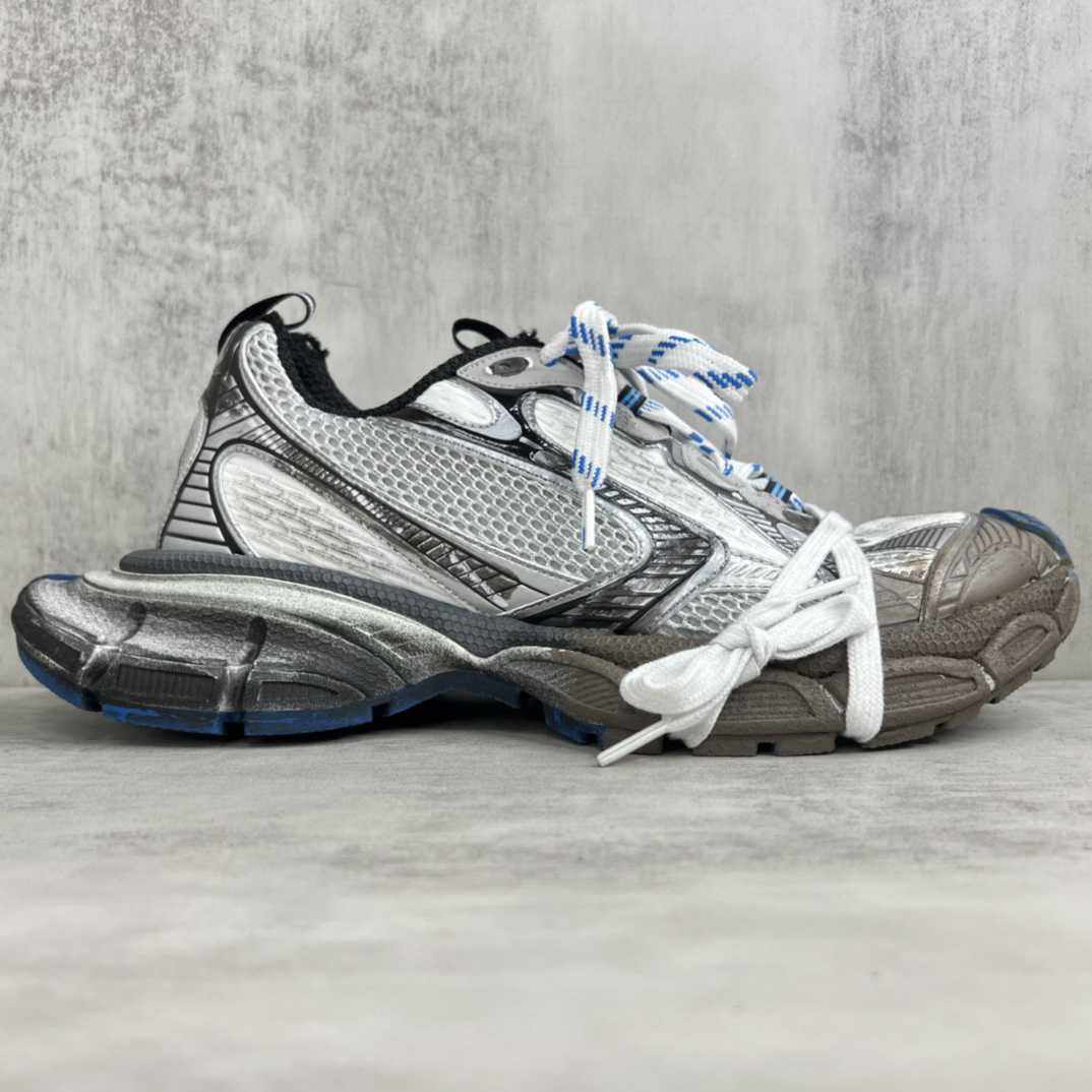 Balenciaga 3XL Sneaker 'Worn-Out - Dark Grey Blue' - DesignerGu