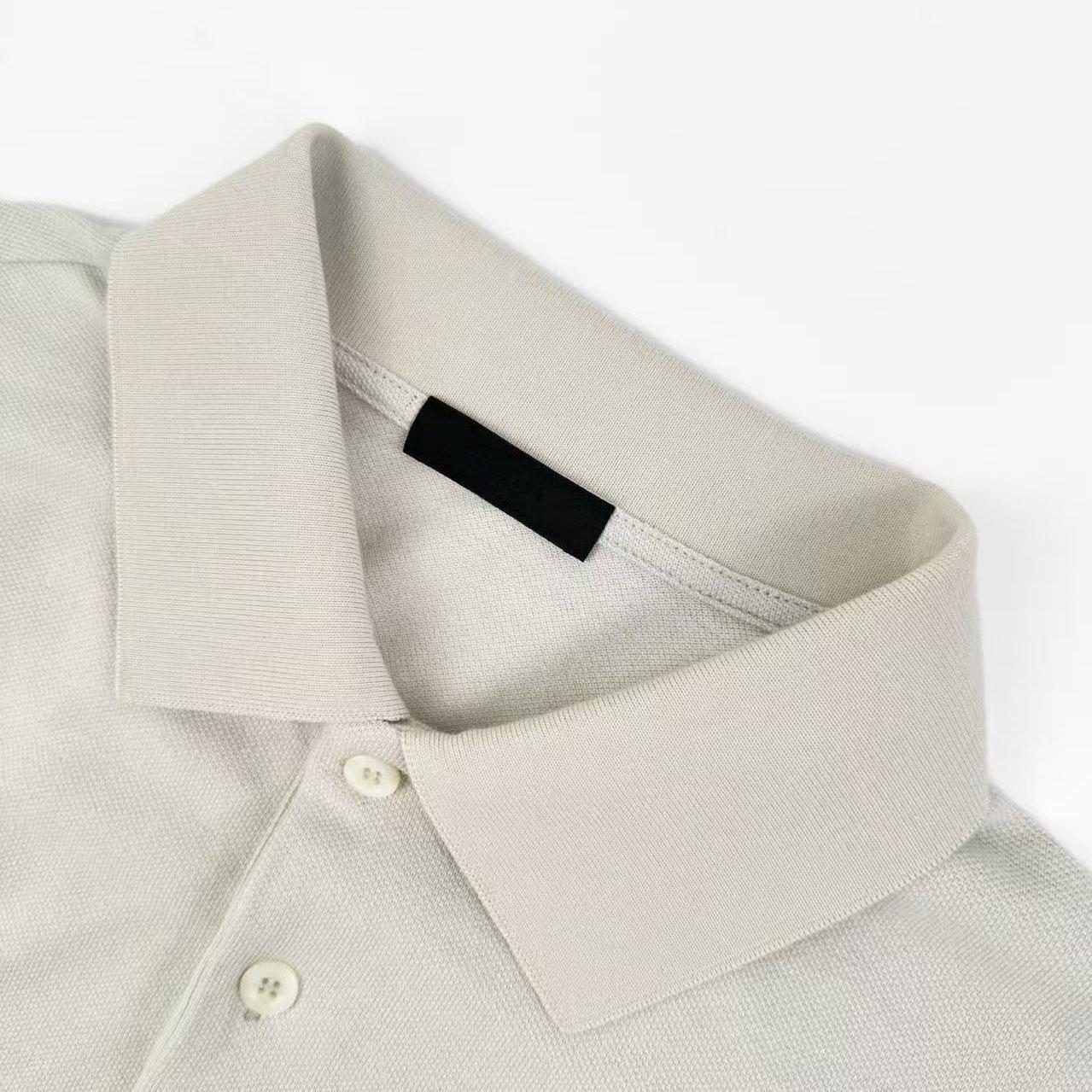 Prada Garment-Dyed Cotton Polo Shirt - DesignerGu