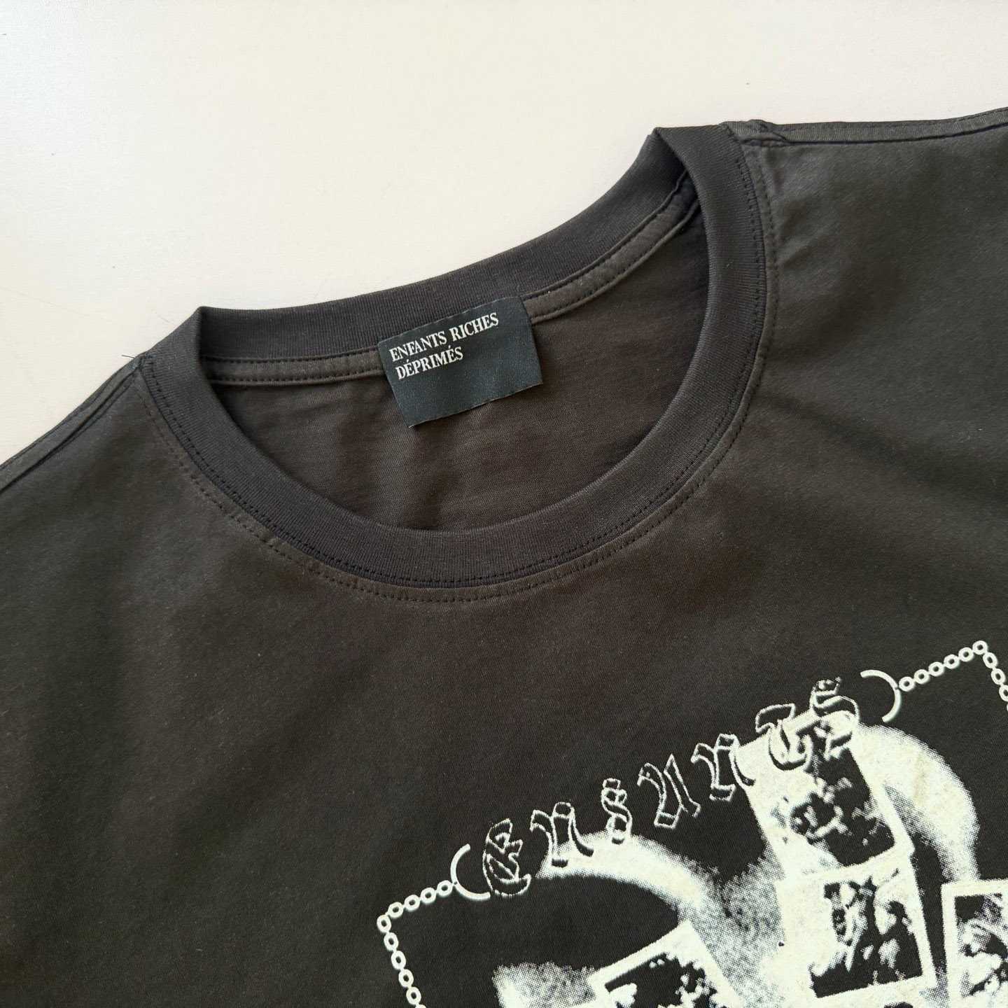 Enfants Riches Déprimés German Heartthrob Shrunken T-Shirt - DesignerGu