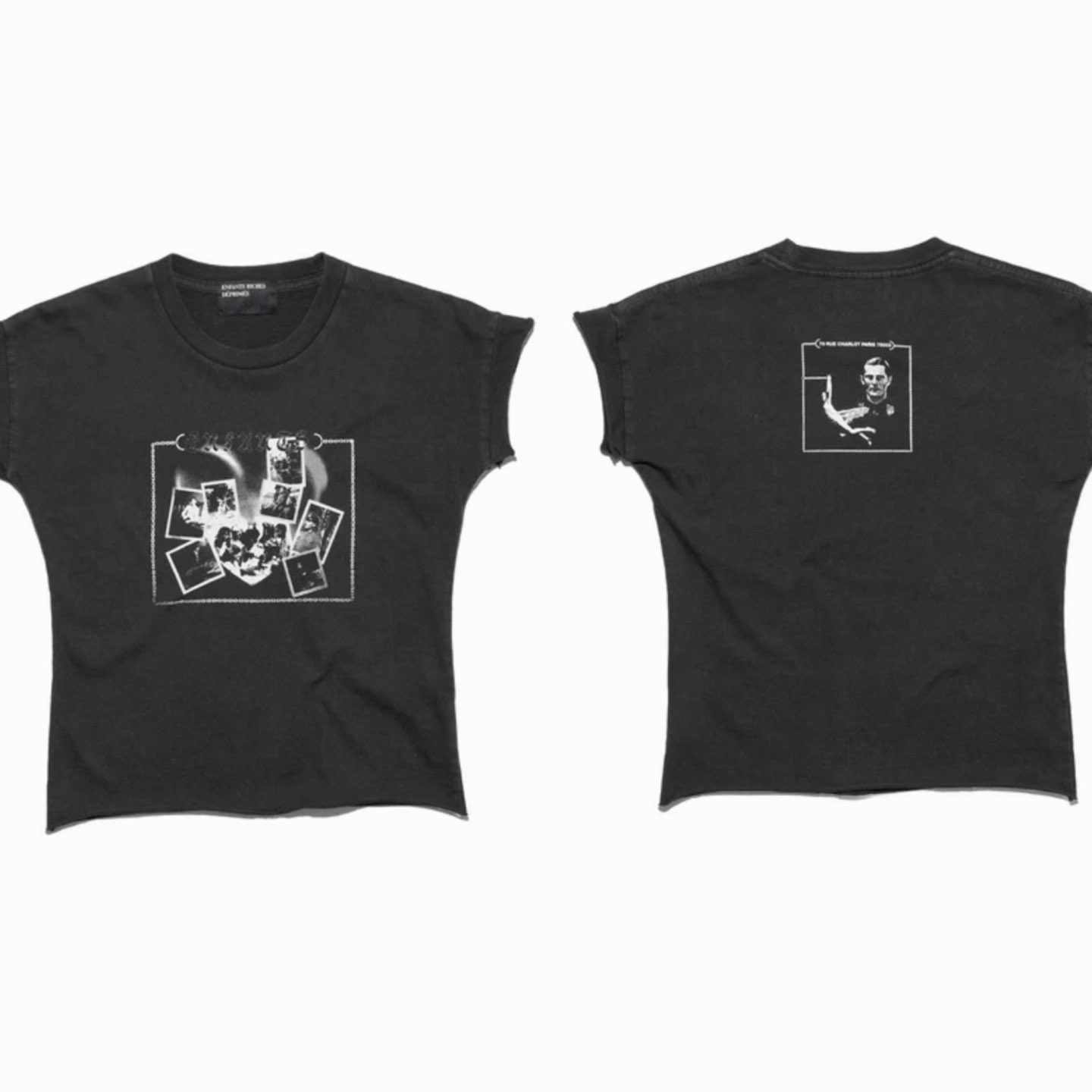 Enfants Riches Déprimés German Heartthrob Shrunken T-Shirt - DesignerGu