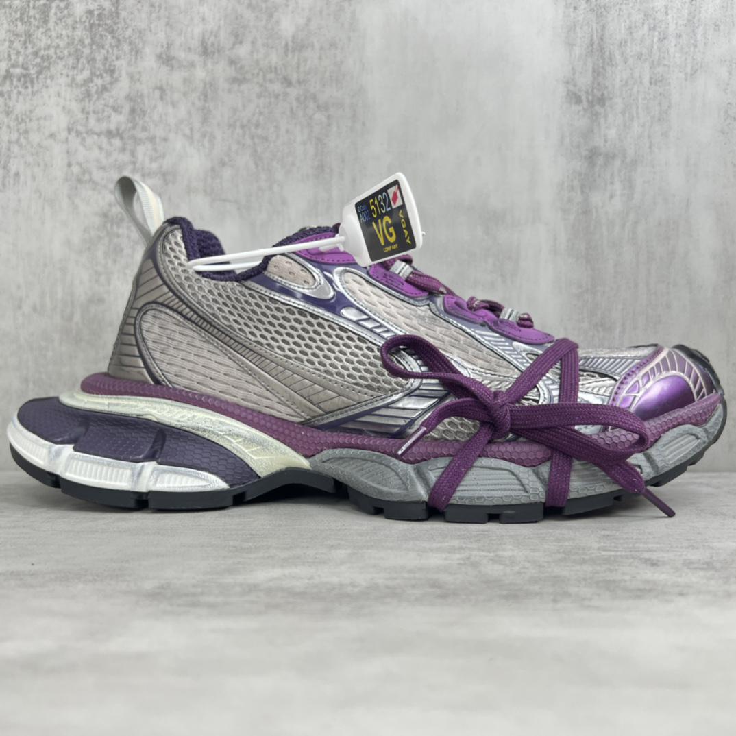 Balenciaga 3XL Mesh Low-Top Chunk Sneakers - DesignerGu