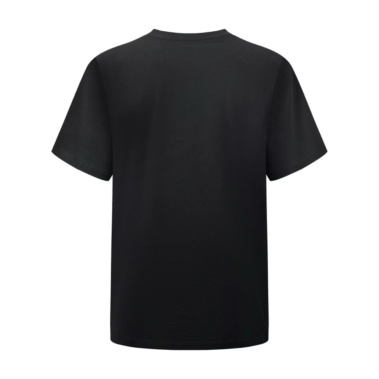 Saint Laurent Cotton-Blend Logo-Patch T-Shirt - DesignerGu