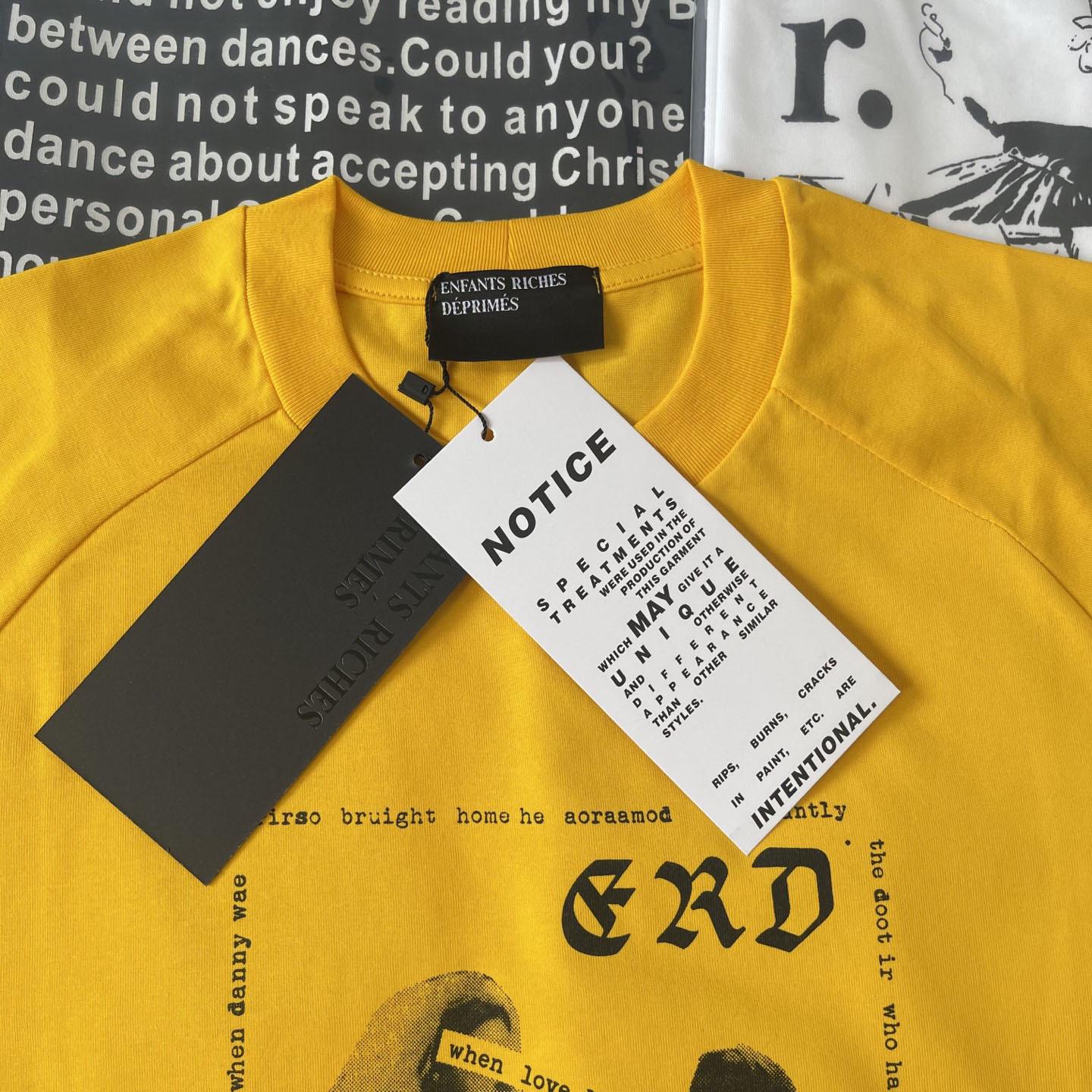 Enfants Riches Déprimés  Love Isn’t Enough Mock Neck T-Shirt  - DesignerGu