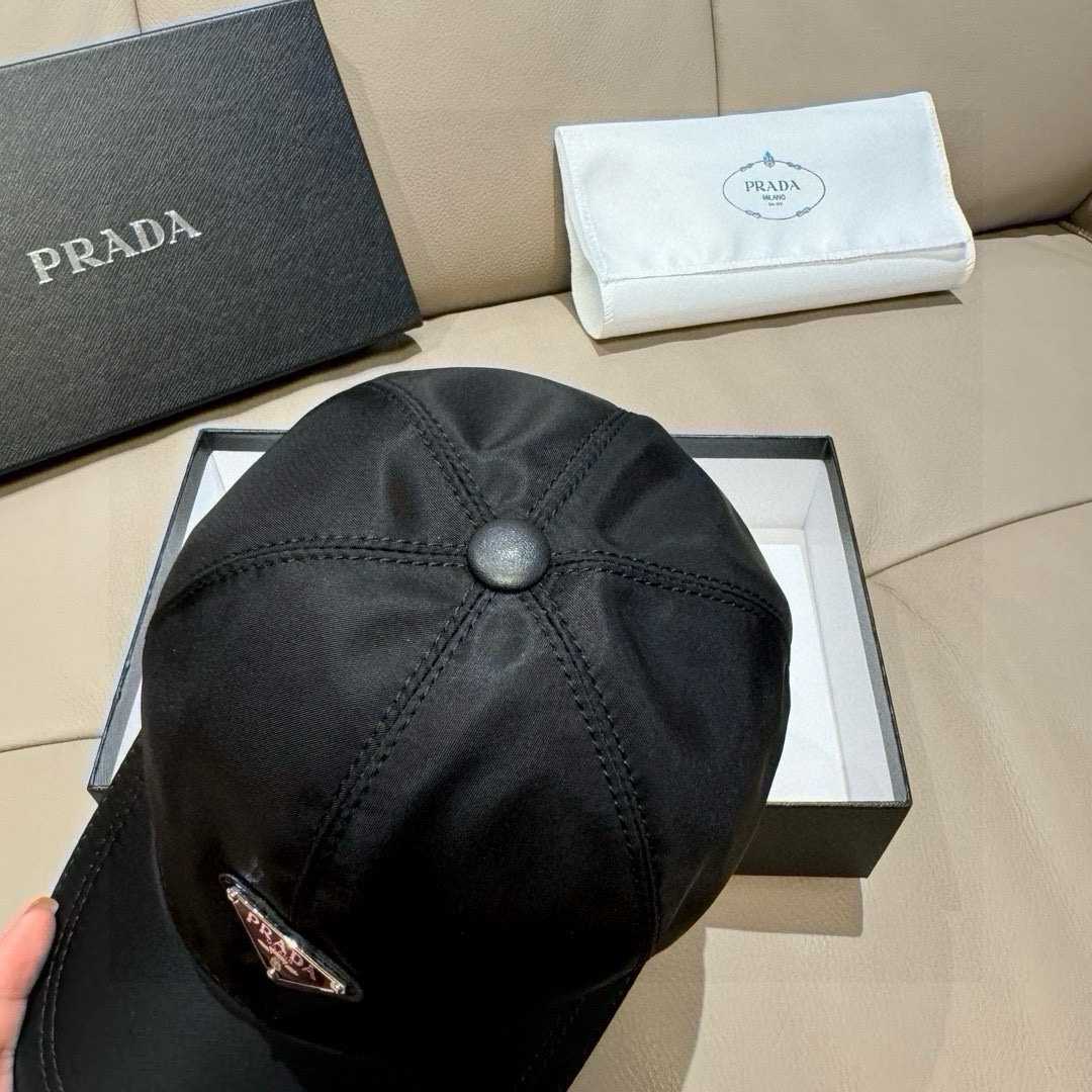 Prada Re-Nylon Baseball Cap - DesignerGu
