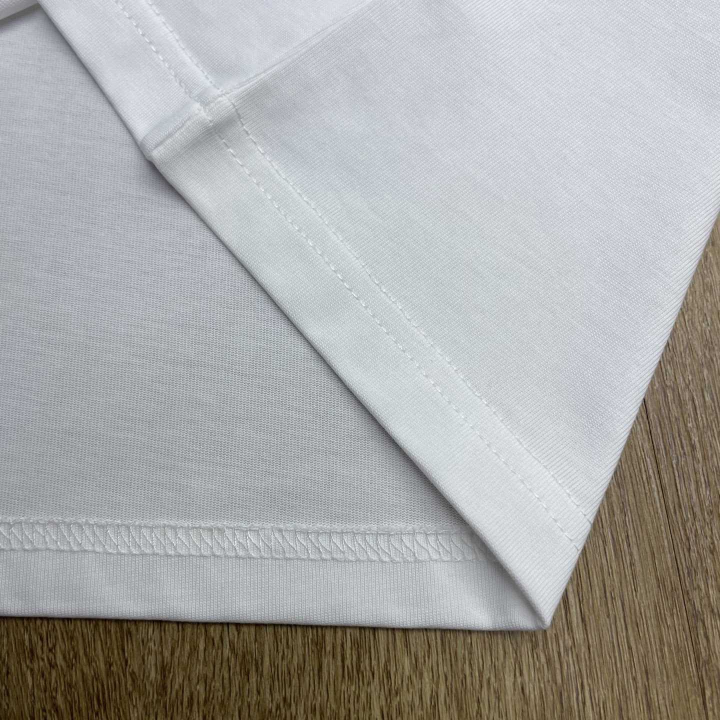 Casablanca White & Mint L'Arche Short Sleeve T‑Shirt C1161 - DesignerGu
