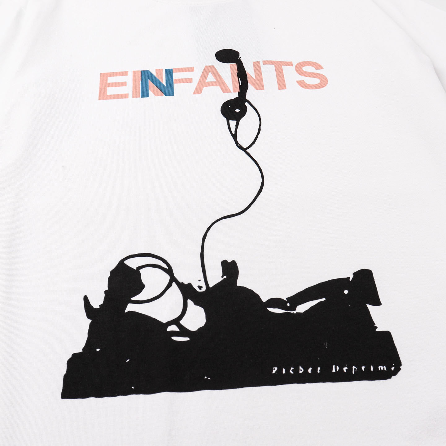Enfants Riches Déprimés Forget to Answer  T-Shirt 'White' - DesignerGu