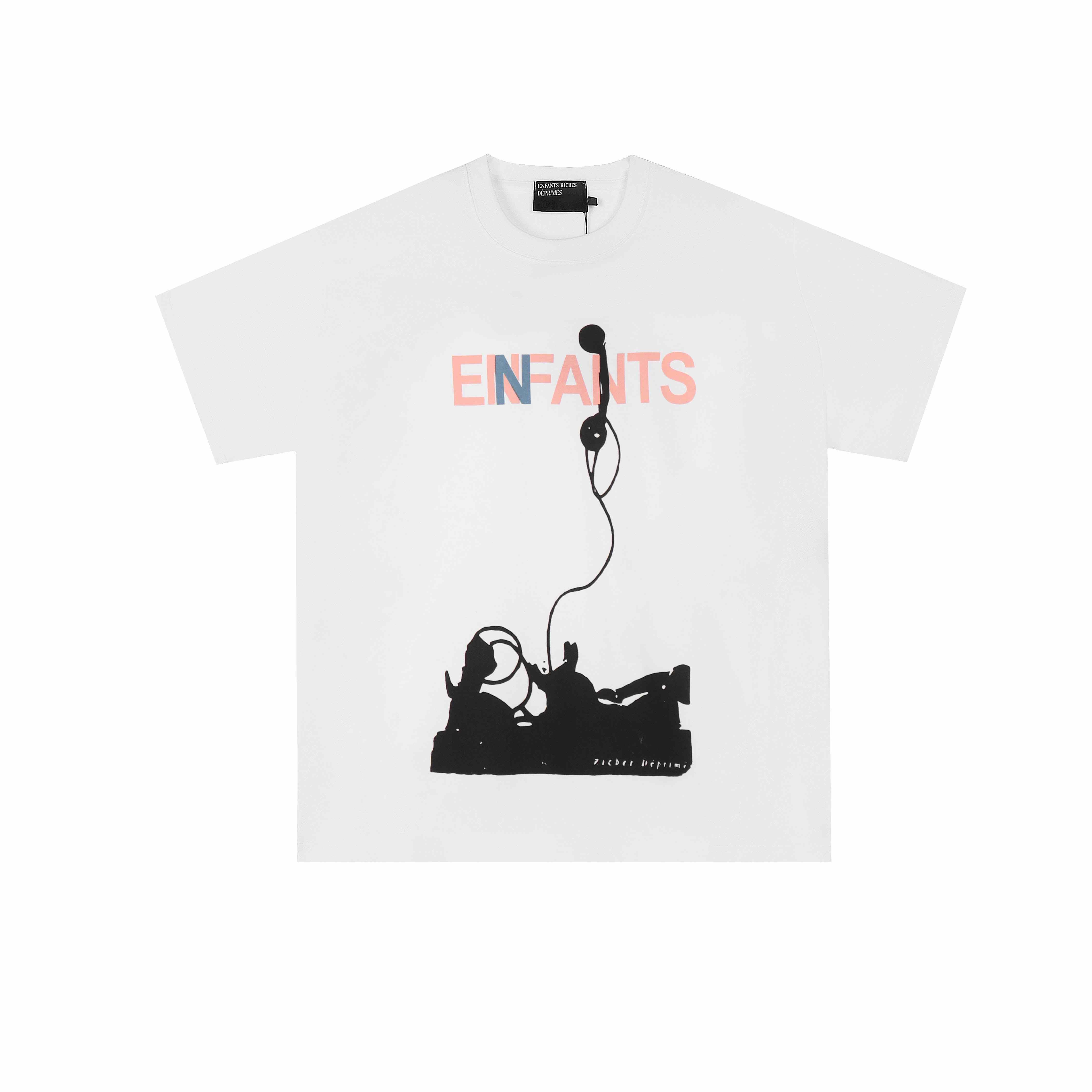 Enfants Riches Déprimés Forget to Answer  T-Shirt 'White' - DesignerGu