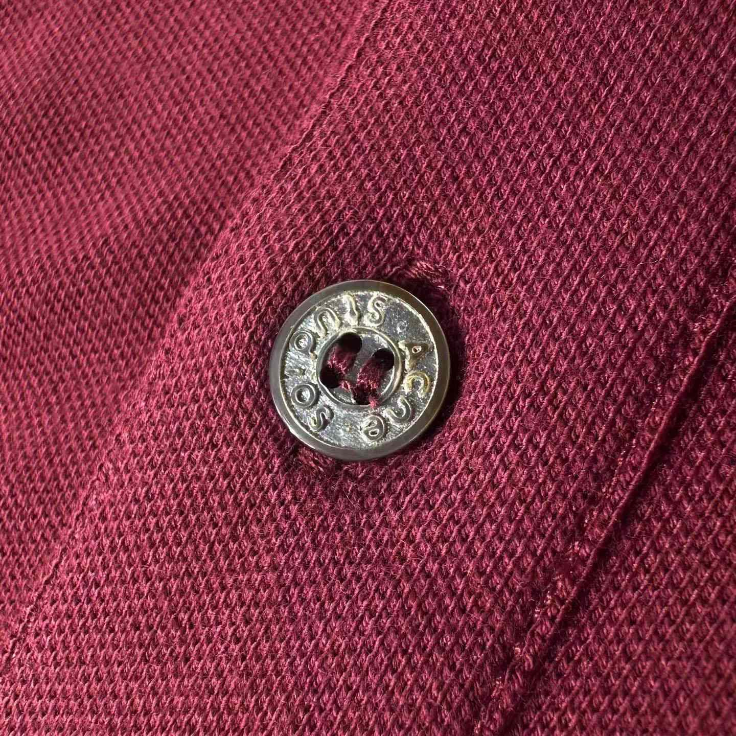 Acne Studios Washed Logo Polo - DesignerGu
