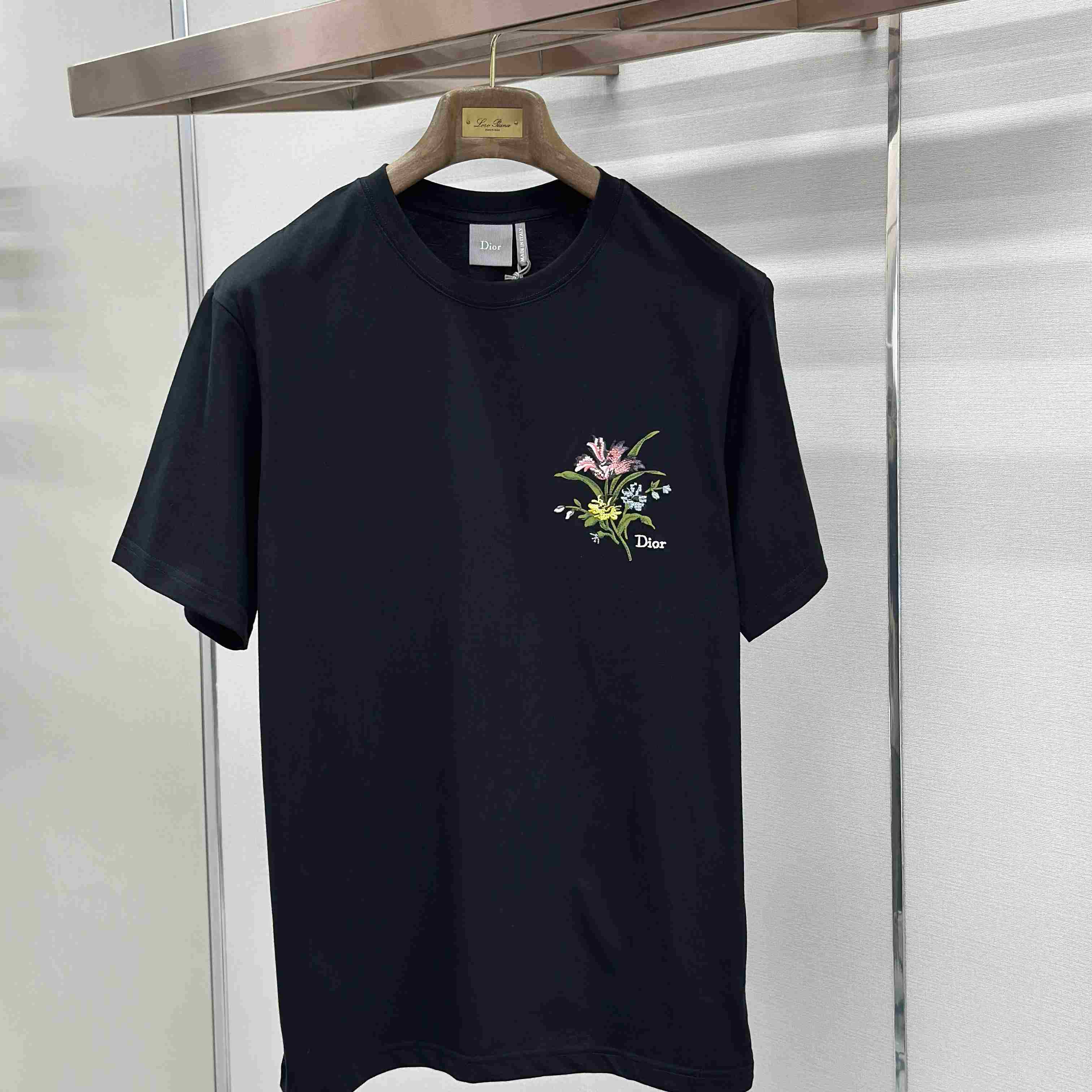 Dior T-Shirt With Dior Secret Garden Motif, Relaxed Fit - DesignerGu