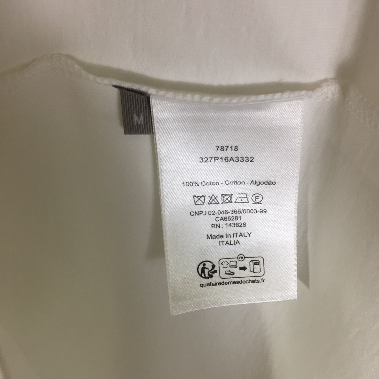 Dior Logo Embroidered Letters  T-shirt - DesignerGu