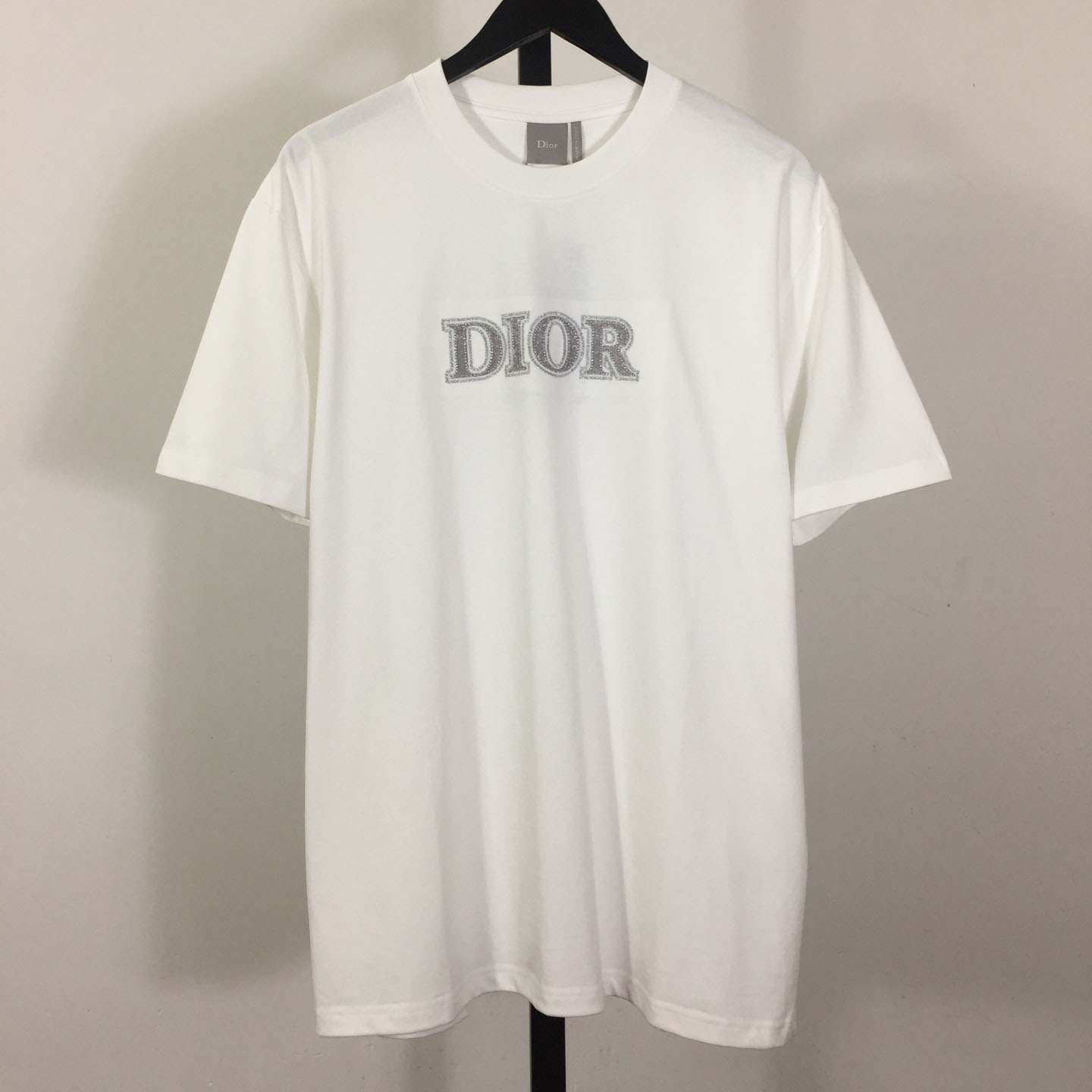Dior Logo Embroidered Letters  T-shirt - DesignerGu
