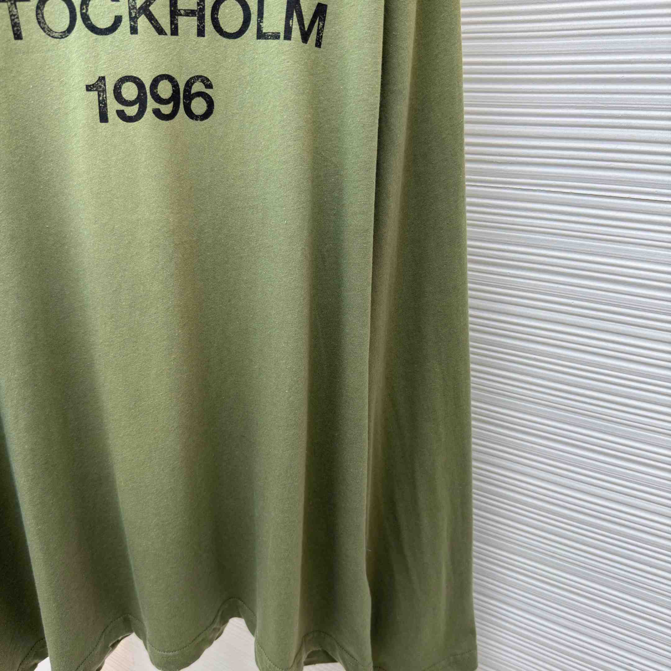 Acne Studios Sprayed 1996 Logo T-shirt - DesignerGu