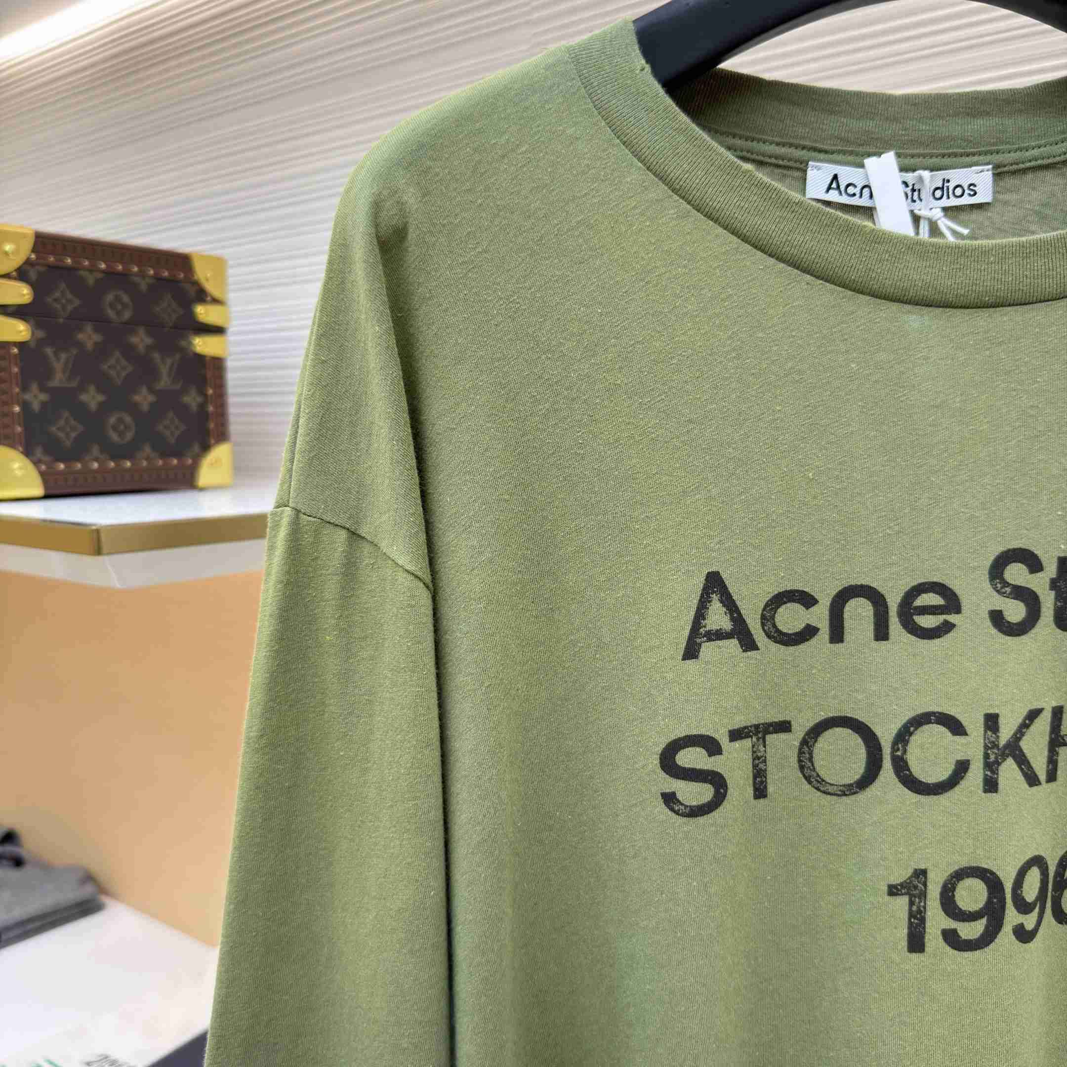 Acne Studios Sprayed 1996 Logo T-shirt - DesignerGu