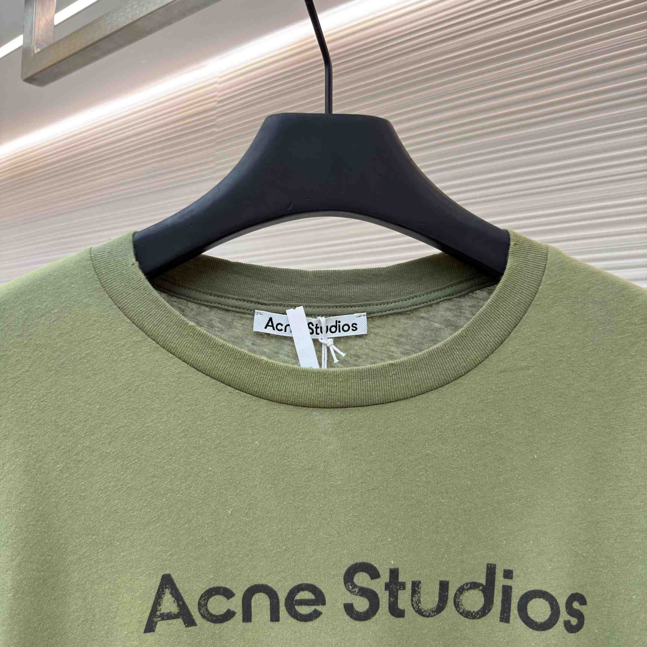 Acne Studios Sprayed 1996 Logo T-shirt - DesignerGu