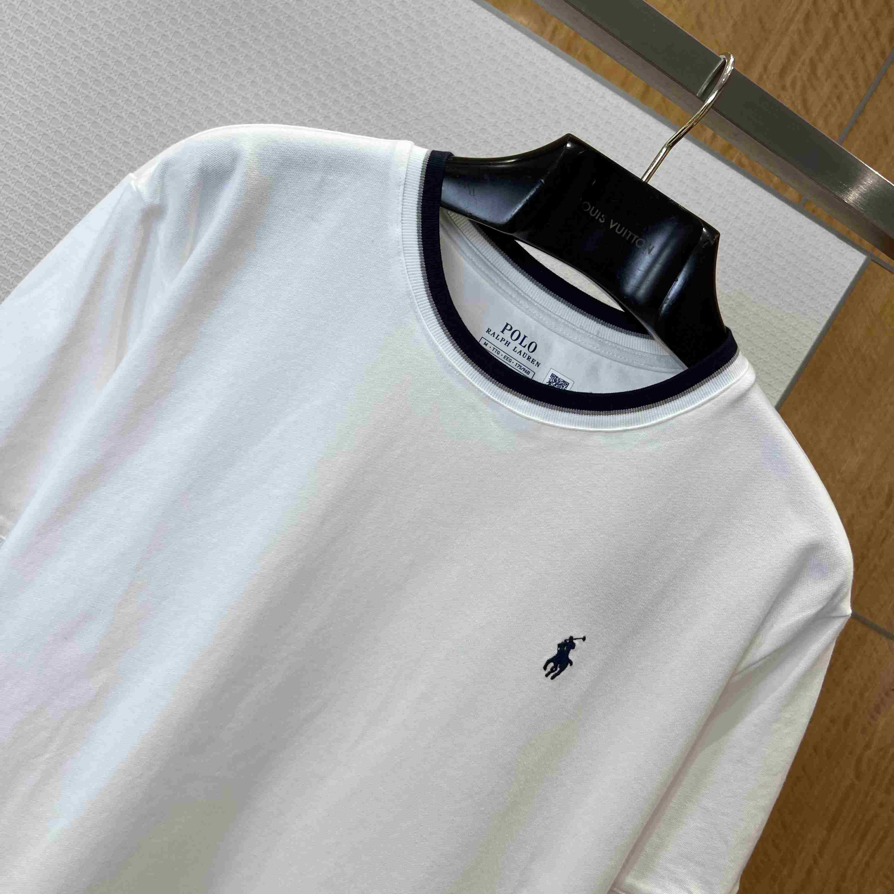 Ralph Lauren Stretch Cotton T-shirt - DesignerGu