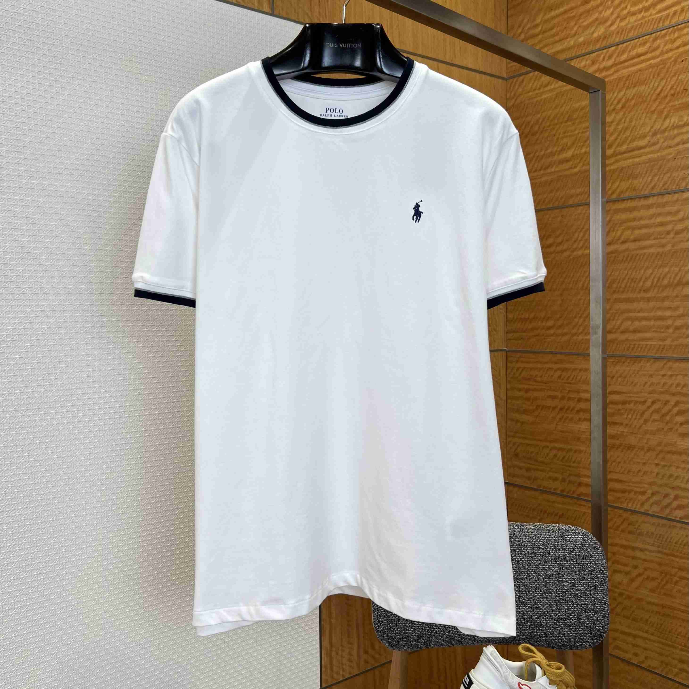 Ralph Lauren Stretch Cotton T-shirt - DesignerGu