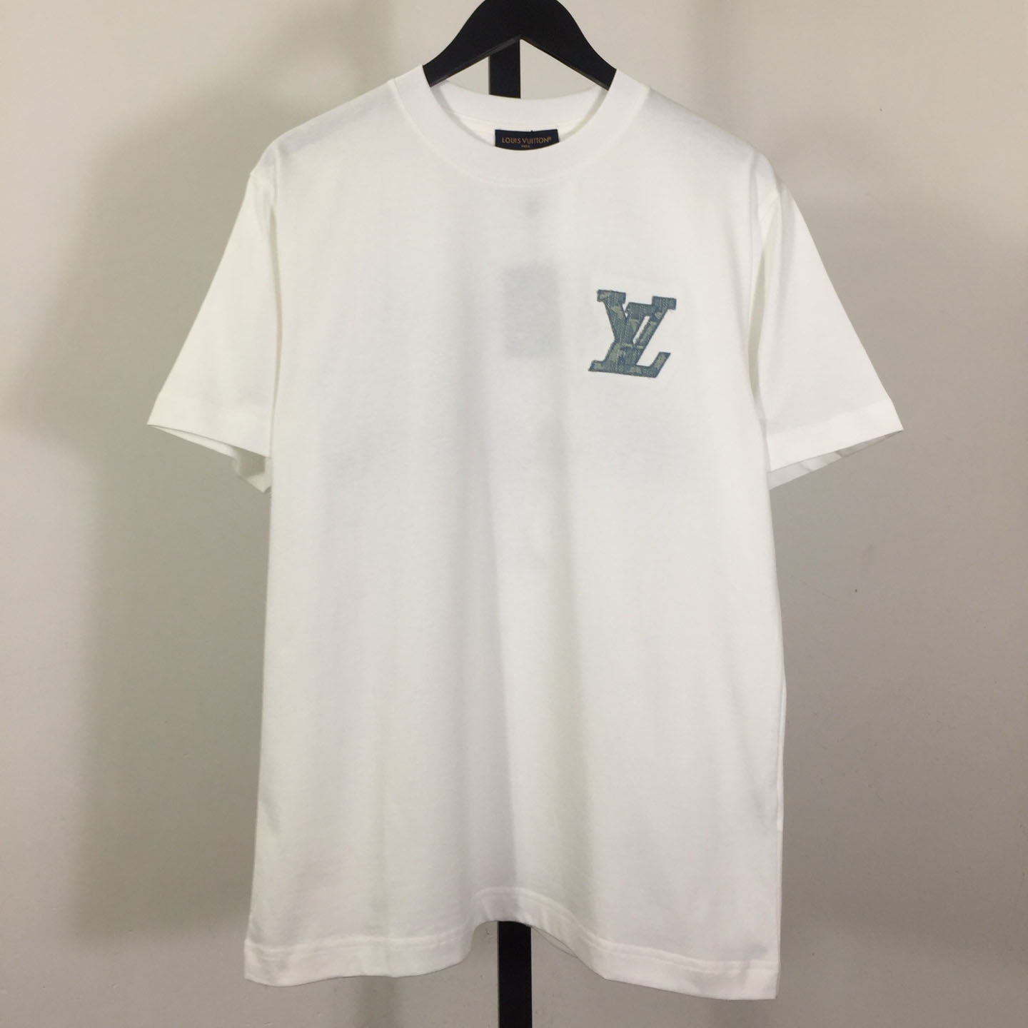 Louis Vuitton Cotton Embroidered Letter T-Shirt - DesignerGu
