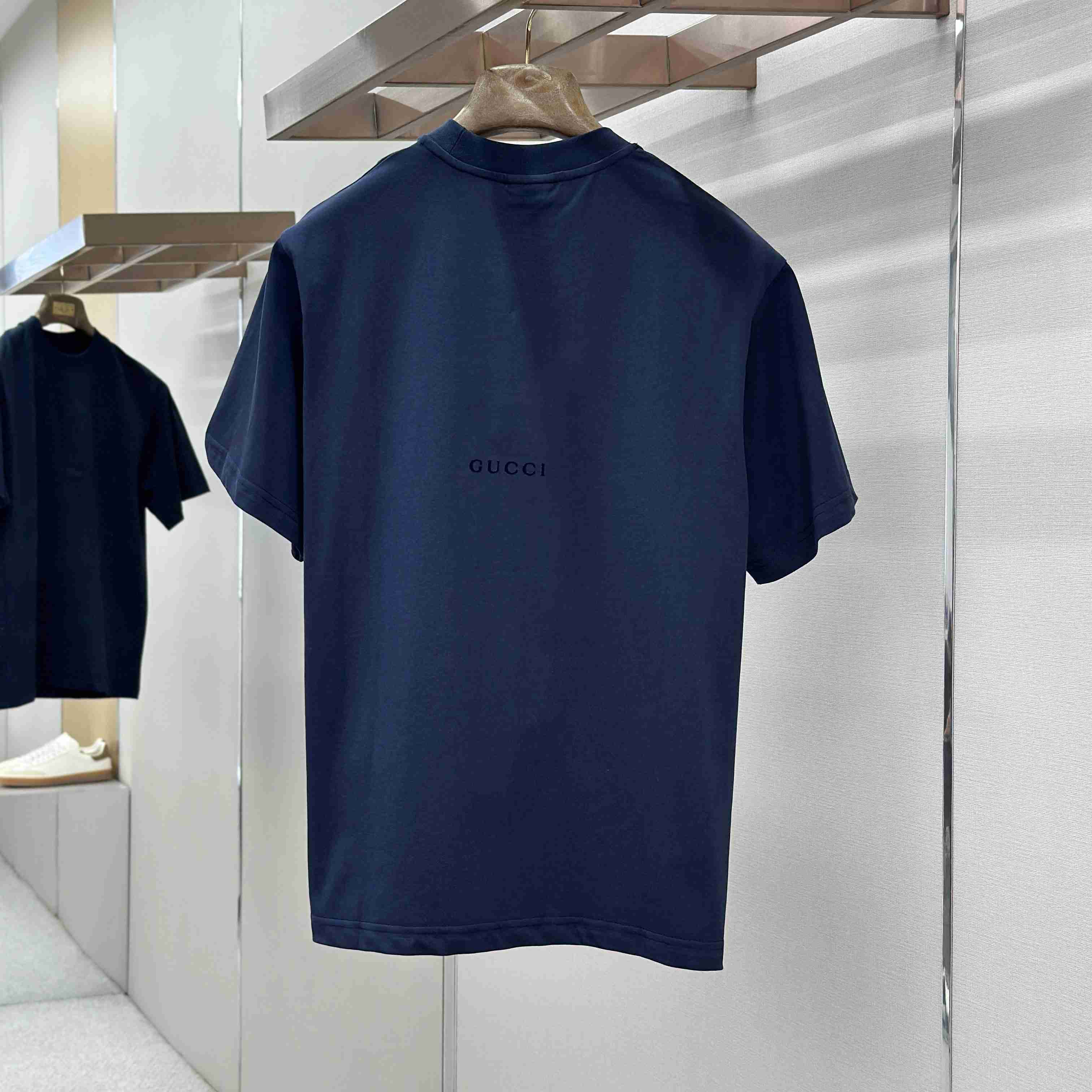 Gucci Cotton Jersey T-shirt With Print - DesignerGu