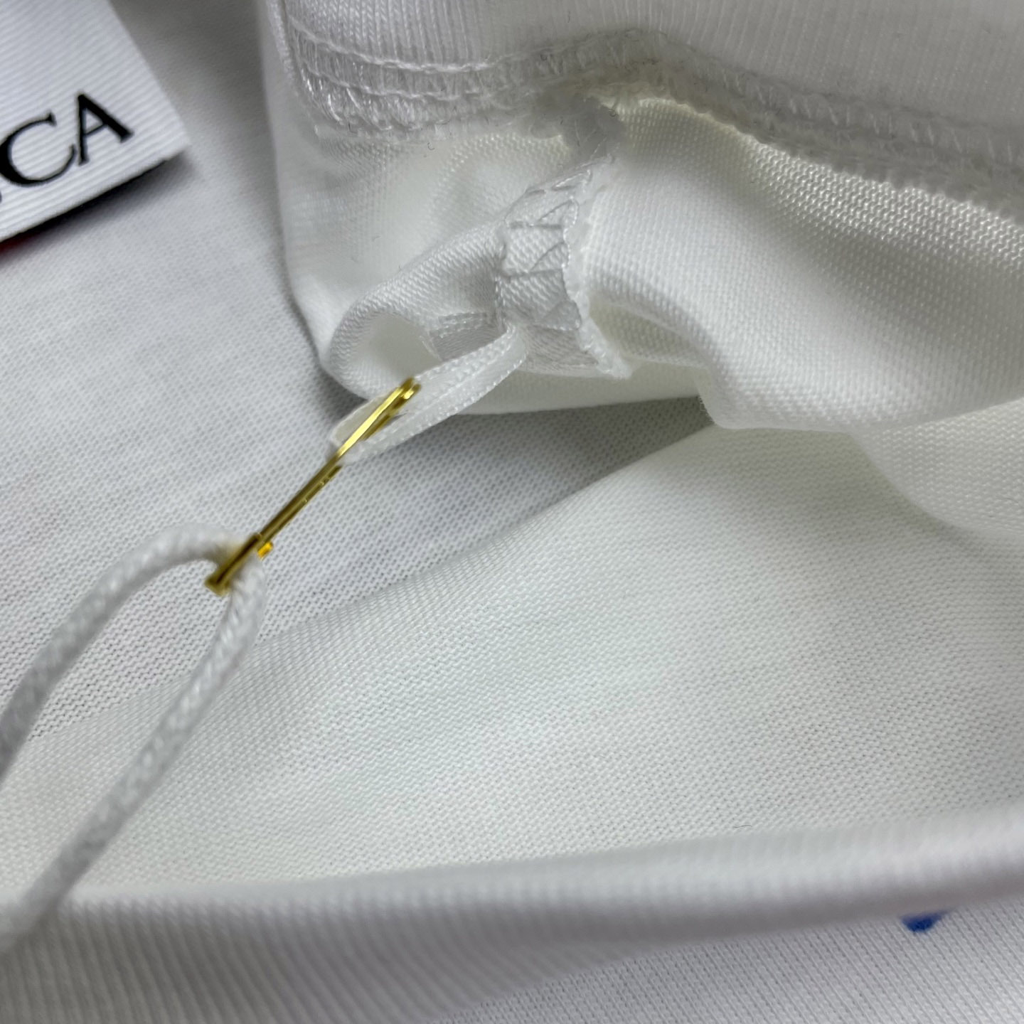 Casablanca  White Graffiti Short Sleeve T‑Shirt C1143 - DesignerGu